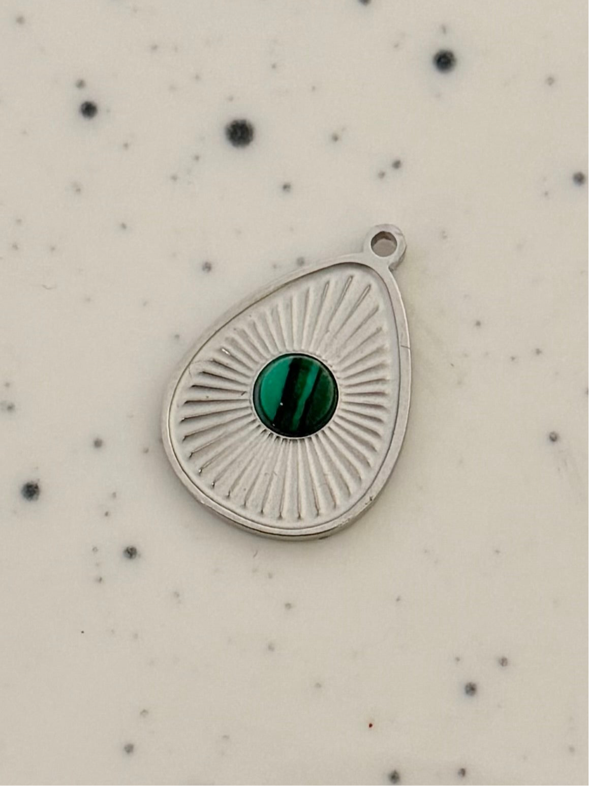Avocado Silver Charm