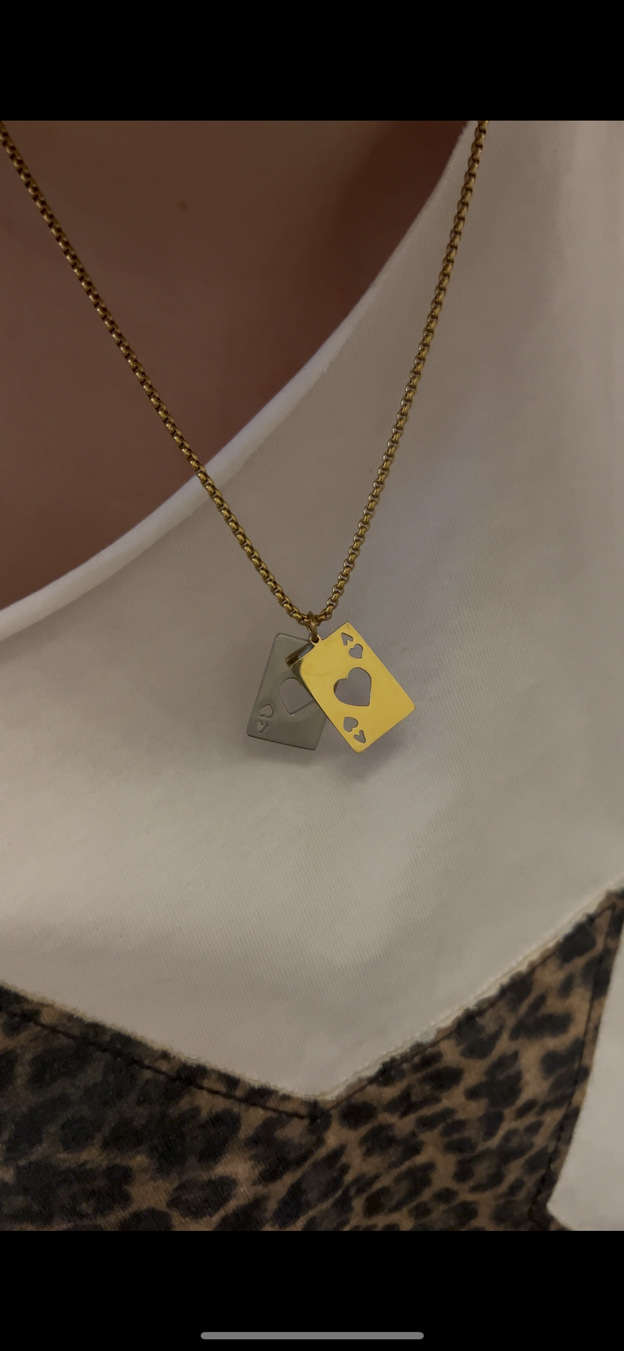 Such A Player Stainless Steel Necklace