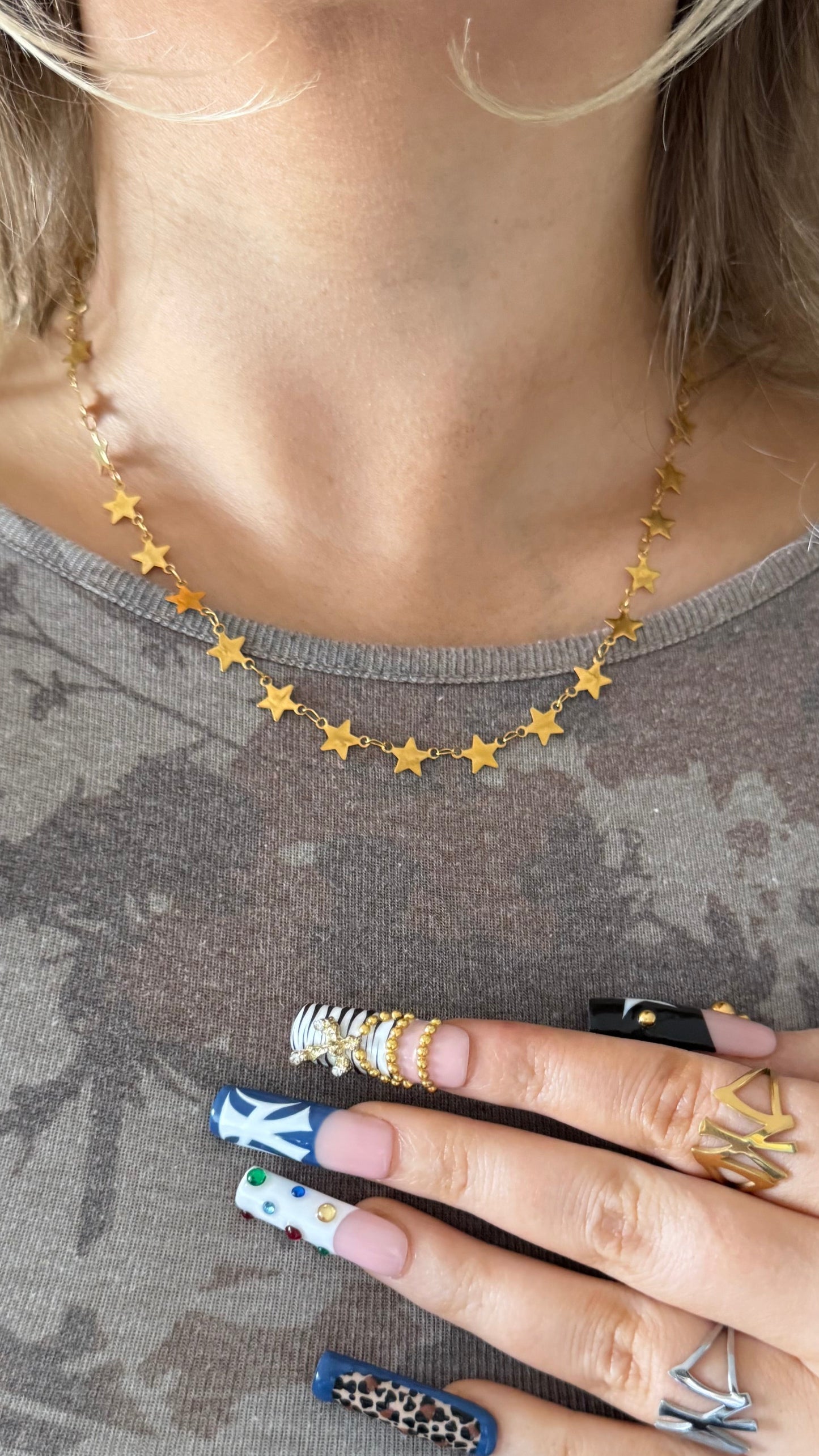 Star Chain Necklace