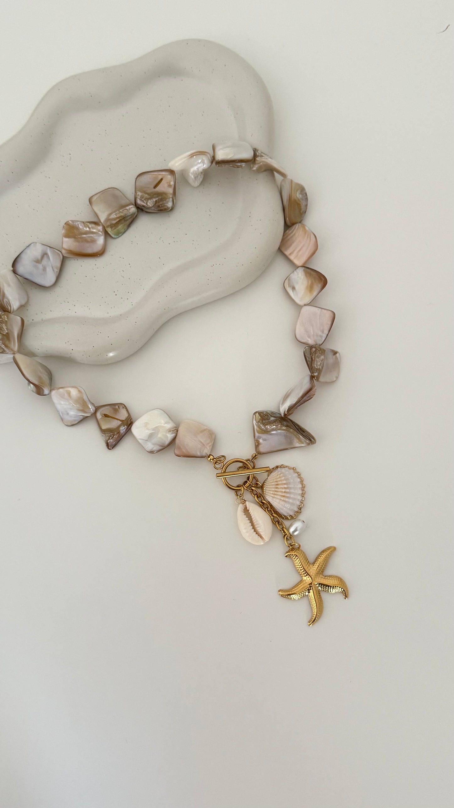 ‘Shell Yeah!’ Freshwater Pearl Necklace