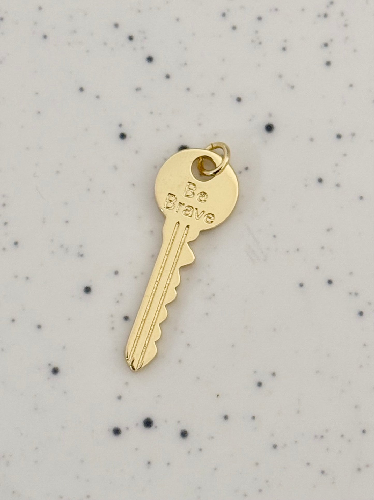 “Be Brave” Gold Key