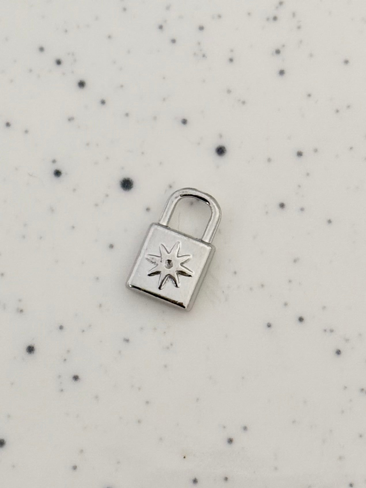 Silver Star Locket