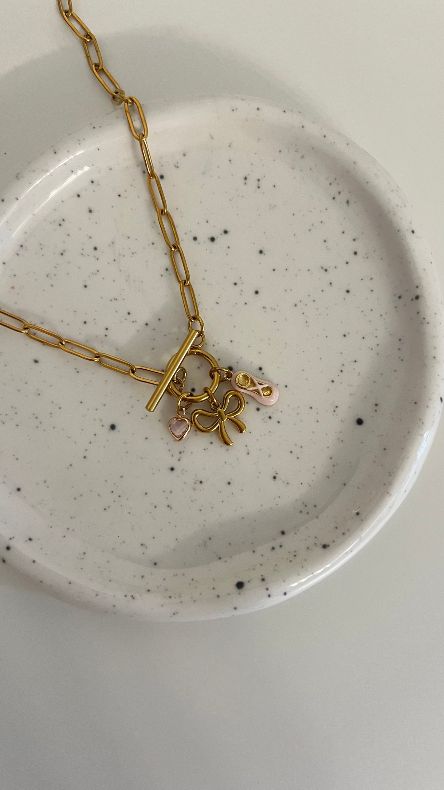 Coquette Girly Charm Necklace