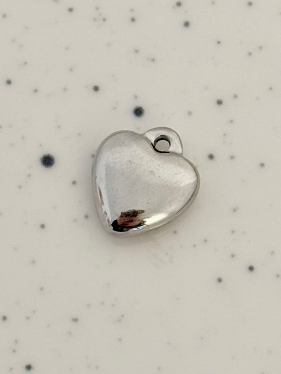 Silver Heart Charm