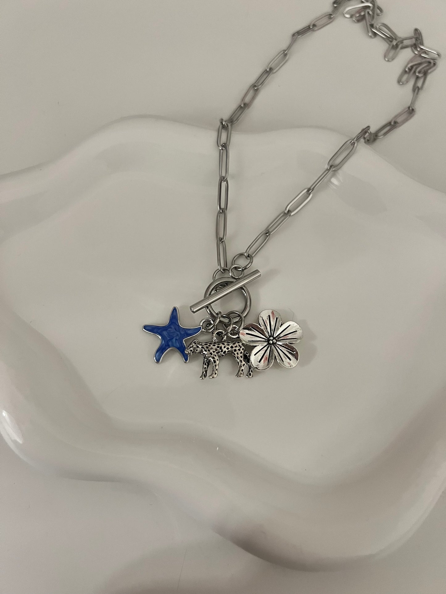 Starry Safari Charm Necklace