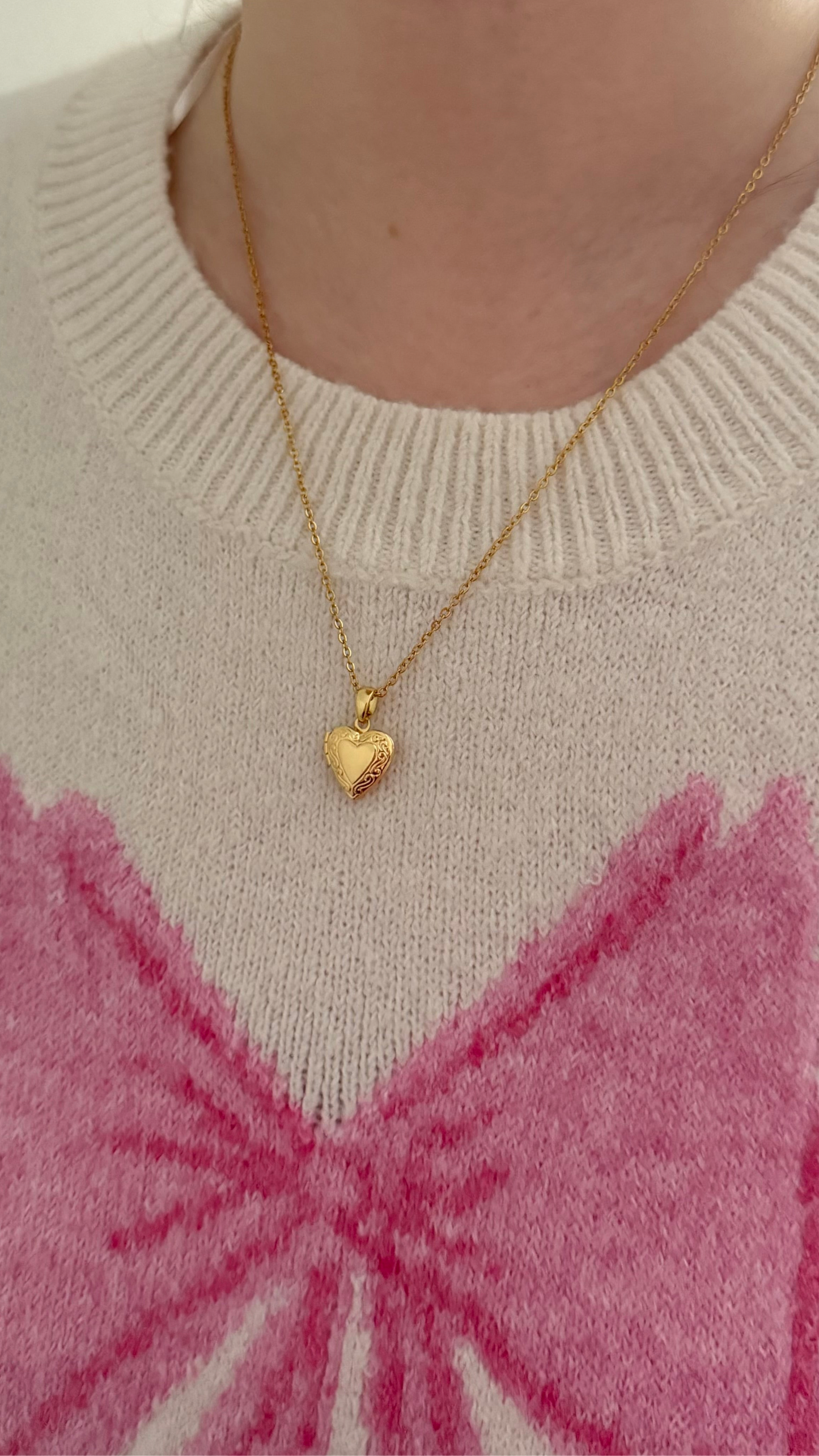 ‘Locked In’ Pendant Necklace