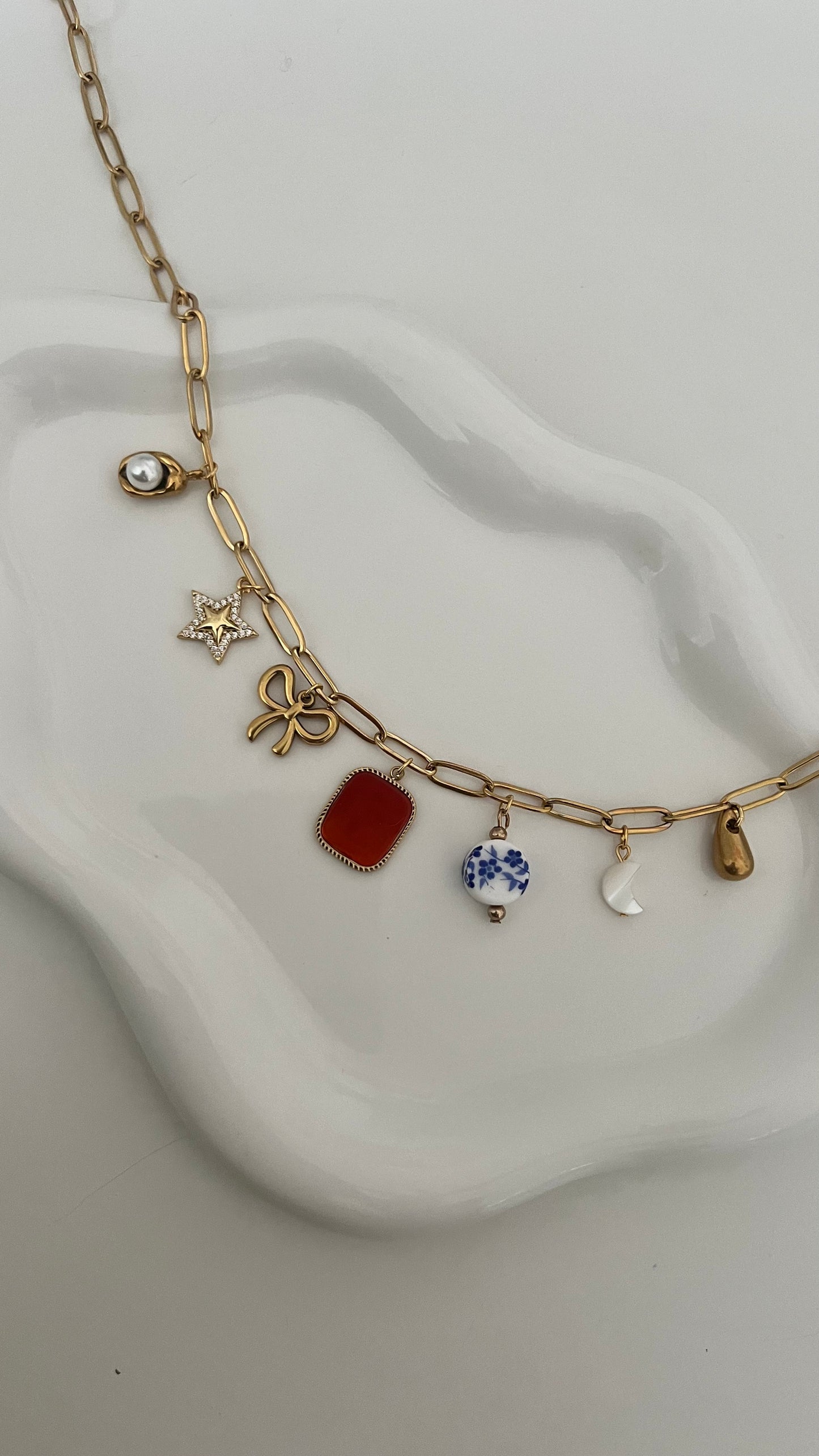 Charming Away Charm Stainless Steel Necklace