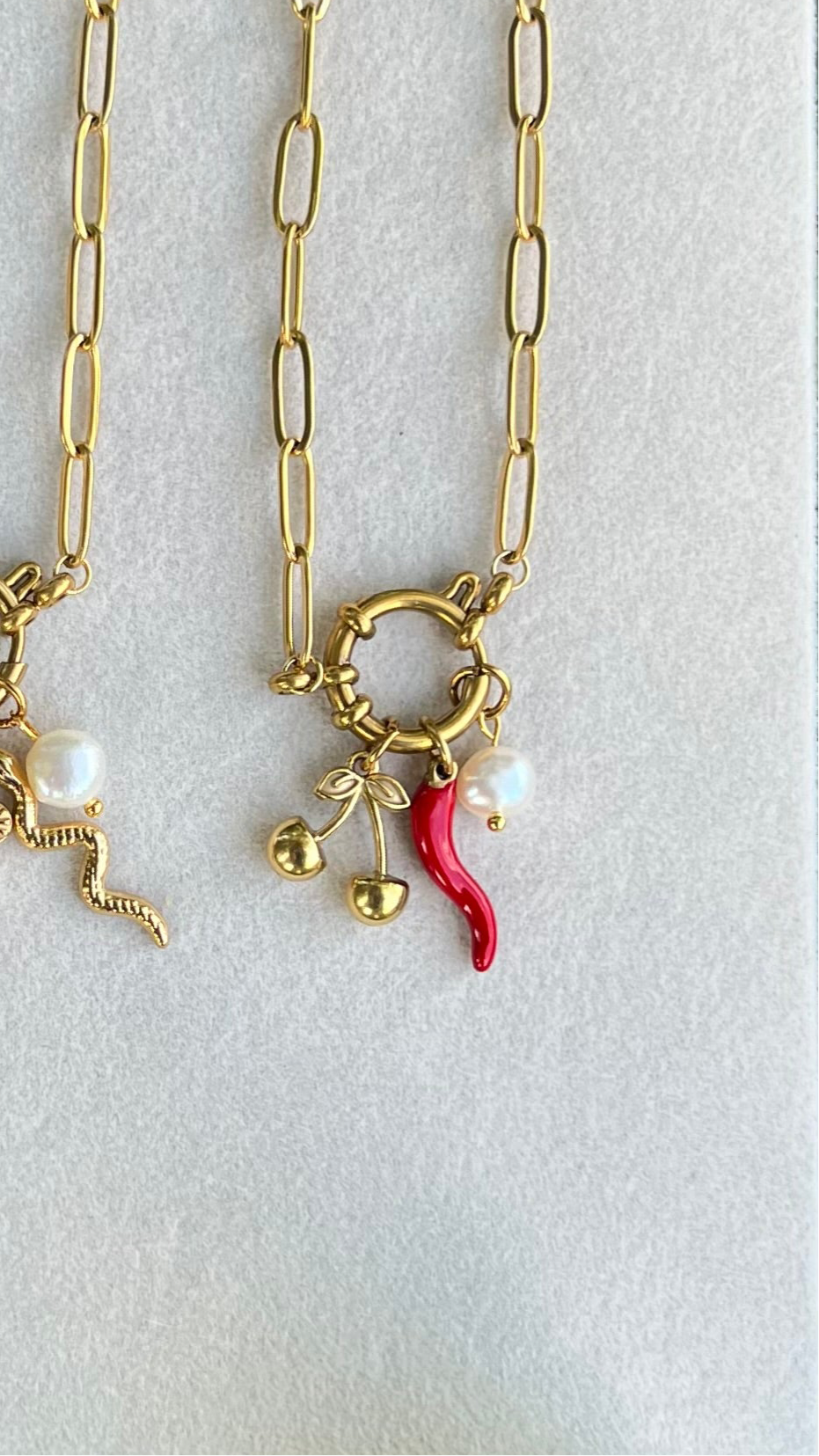 Boho Dream Sailor’s Clasp Charm Necklace