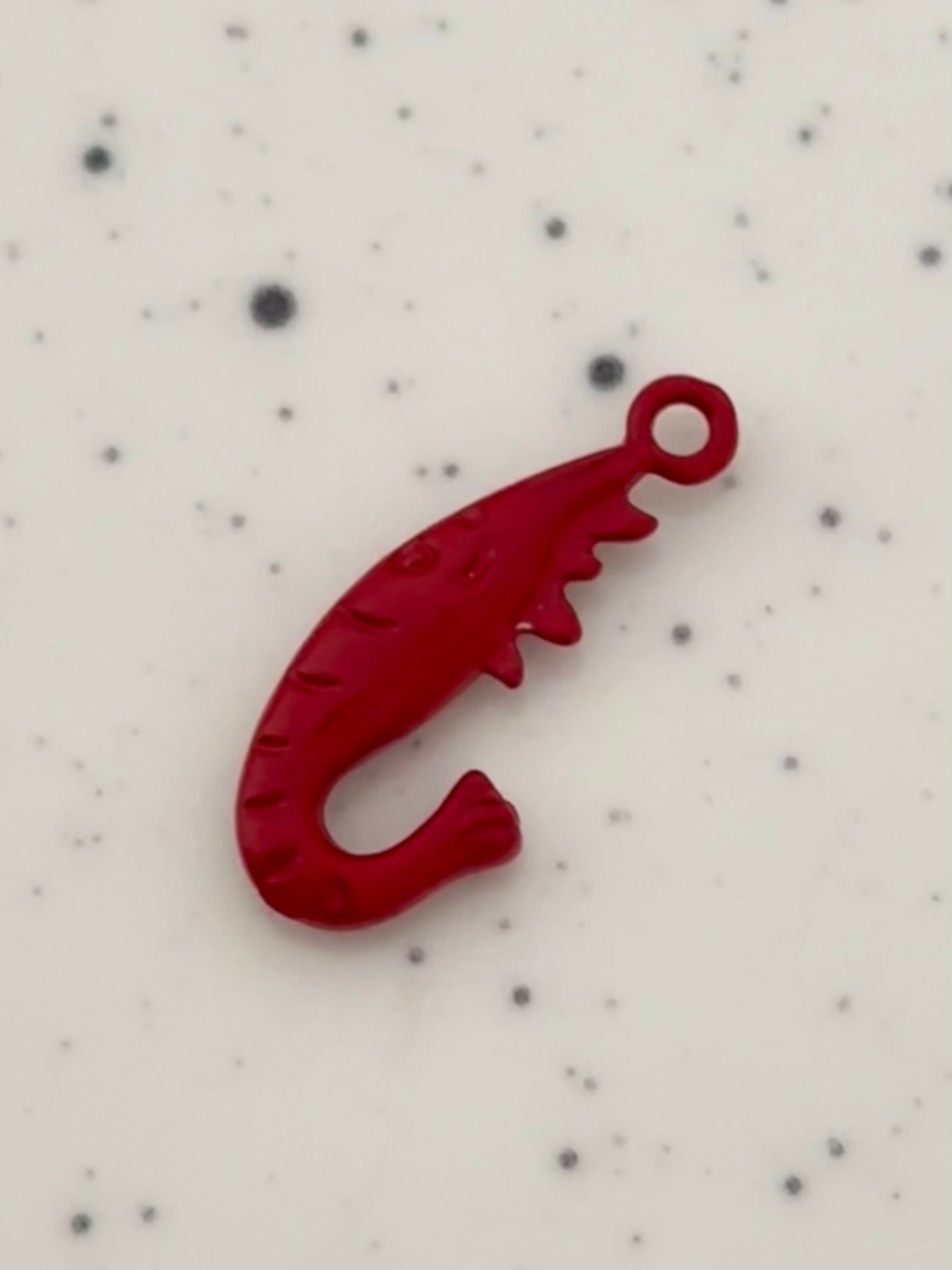 Red Shrimp Charm