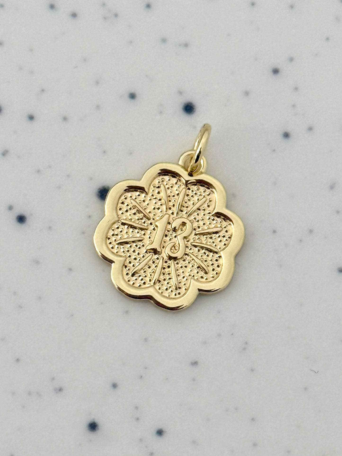 Lucky 13 Clover Charm