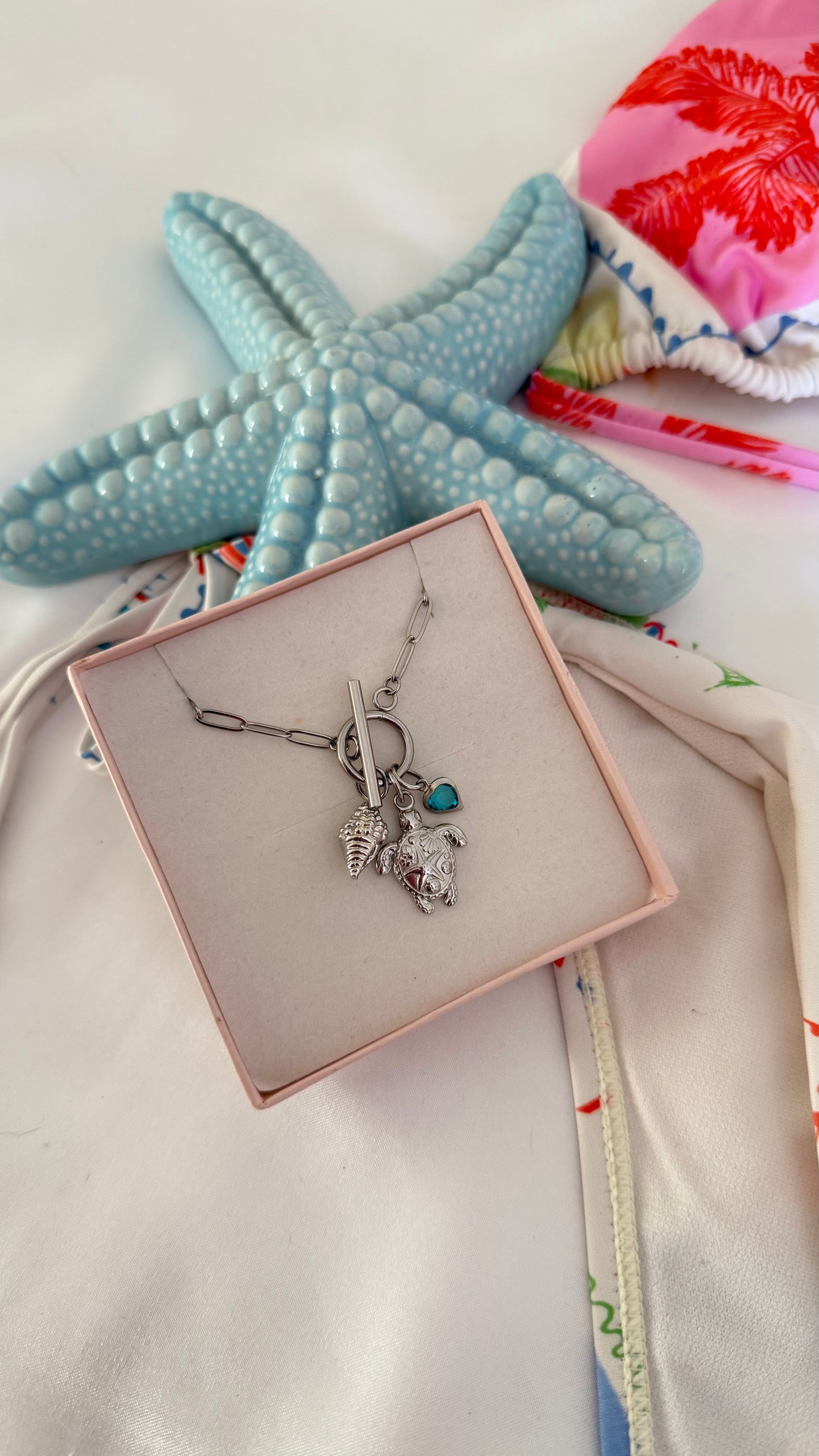 Turtle Babe Charm Necklace