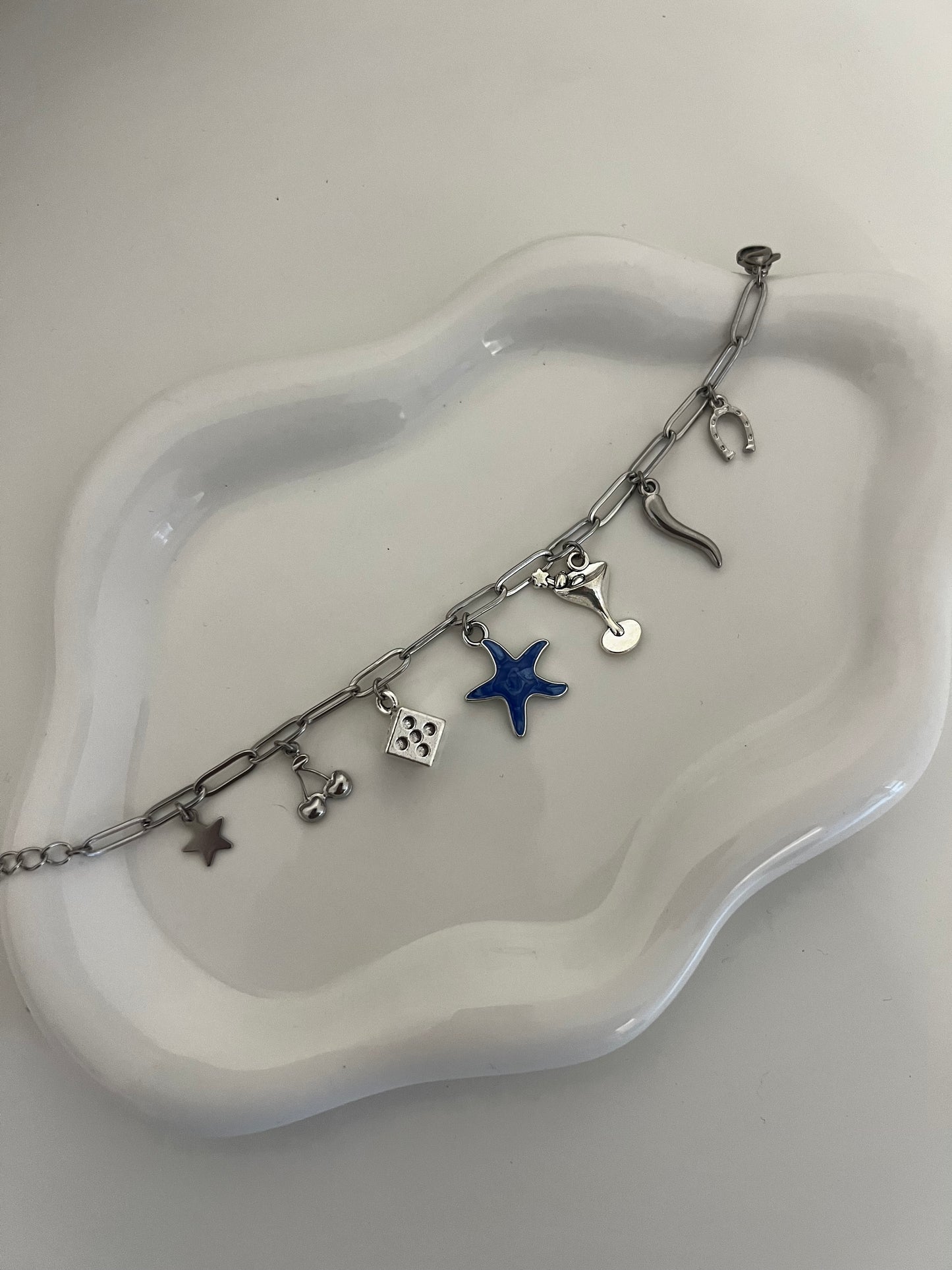 The Tipsy Starfish Charm Bracelet