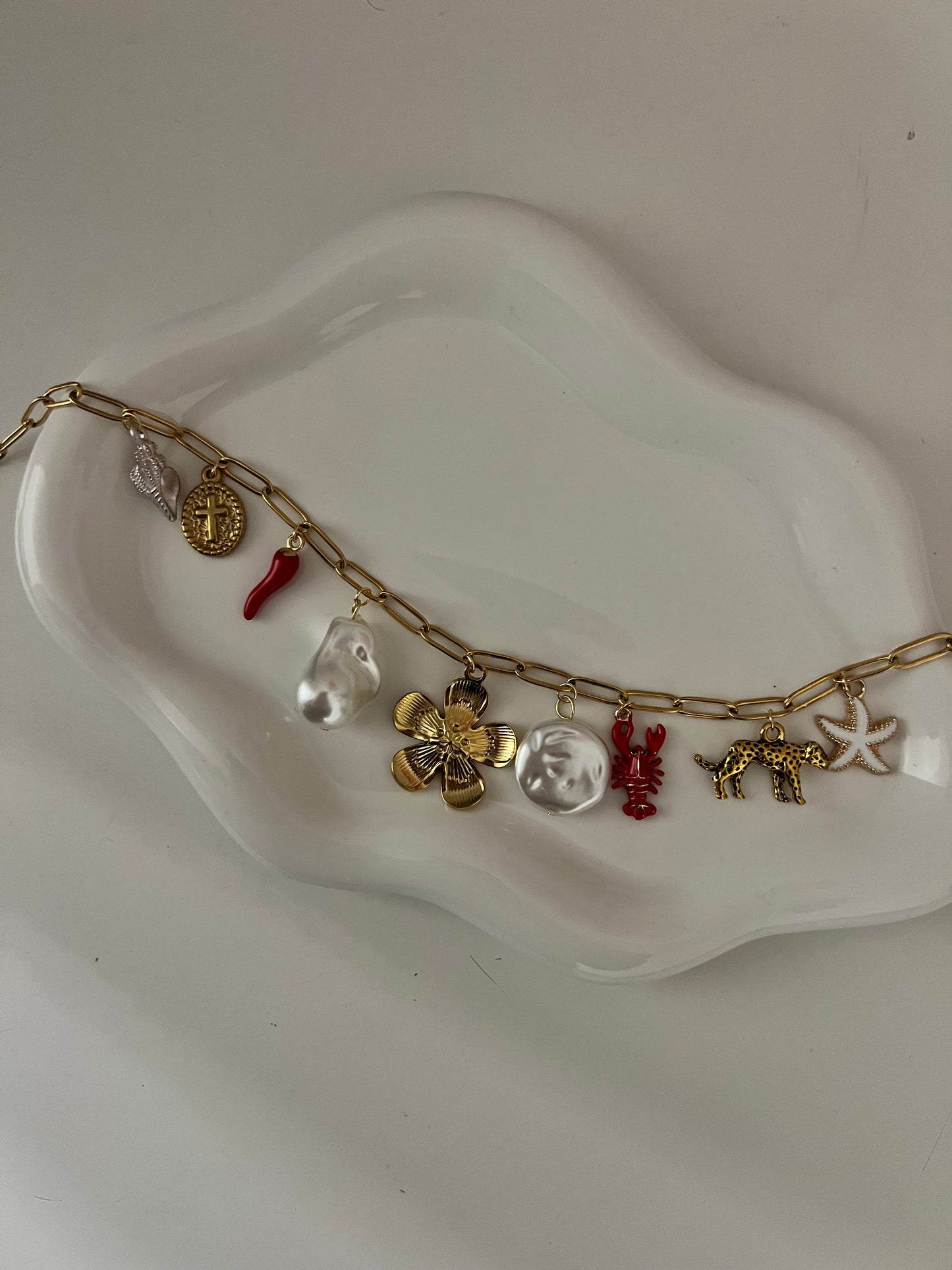 Ariel’s Treasures Charm Necklace