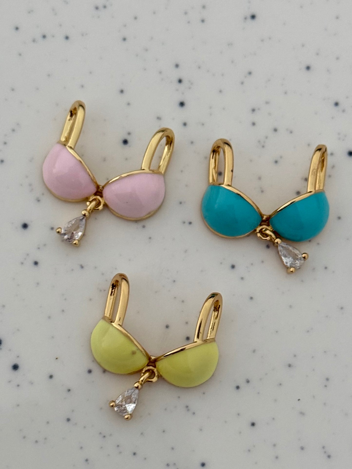 Bikini Tops / Bra Charms Gold