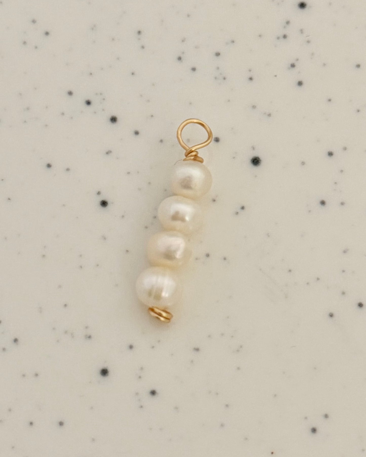 Pearl Tower Charm