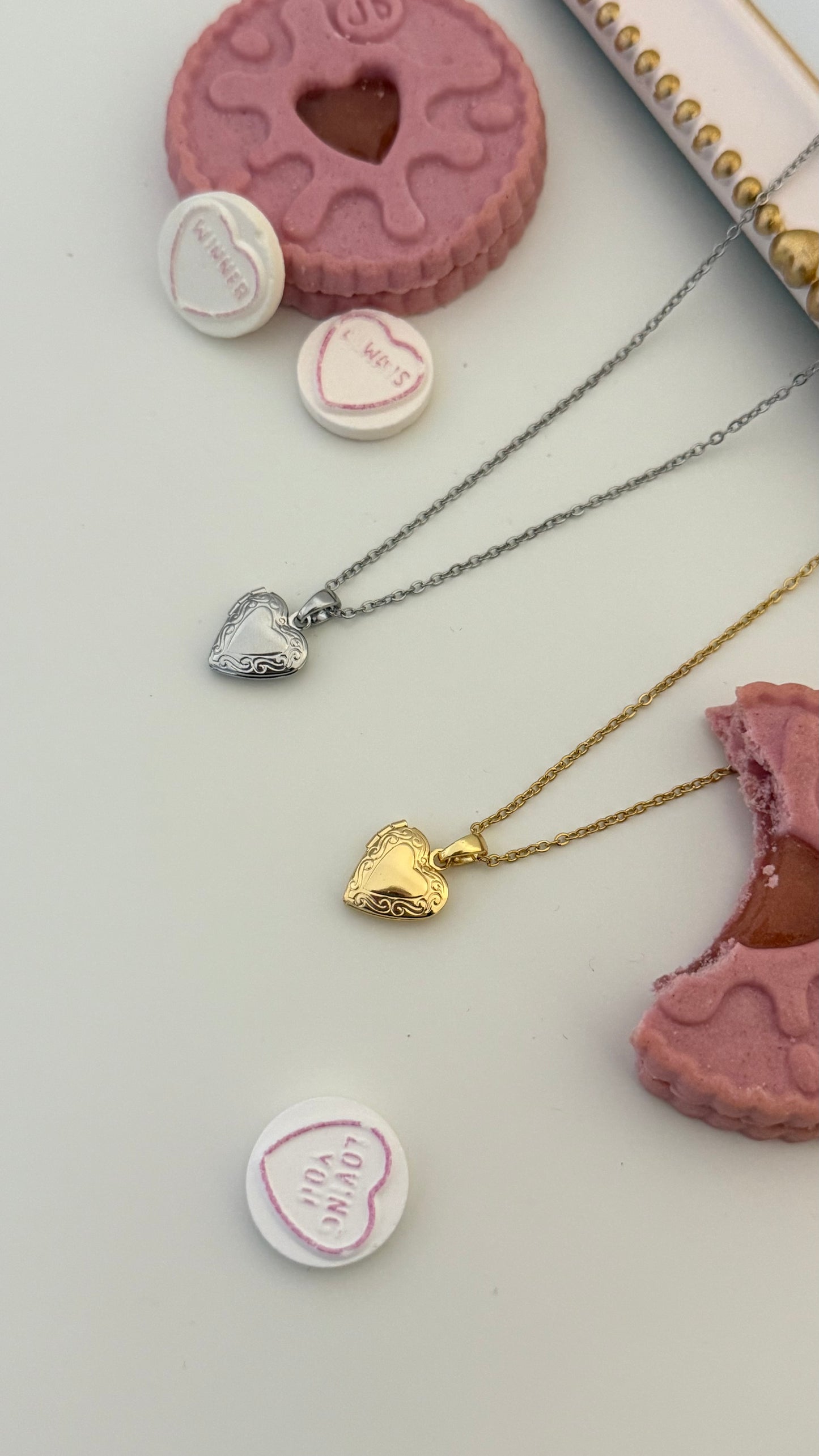 Dangly Thin Stainless Steel Necklace Chain