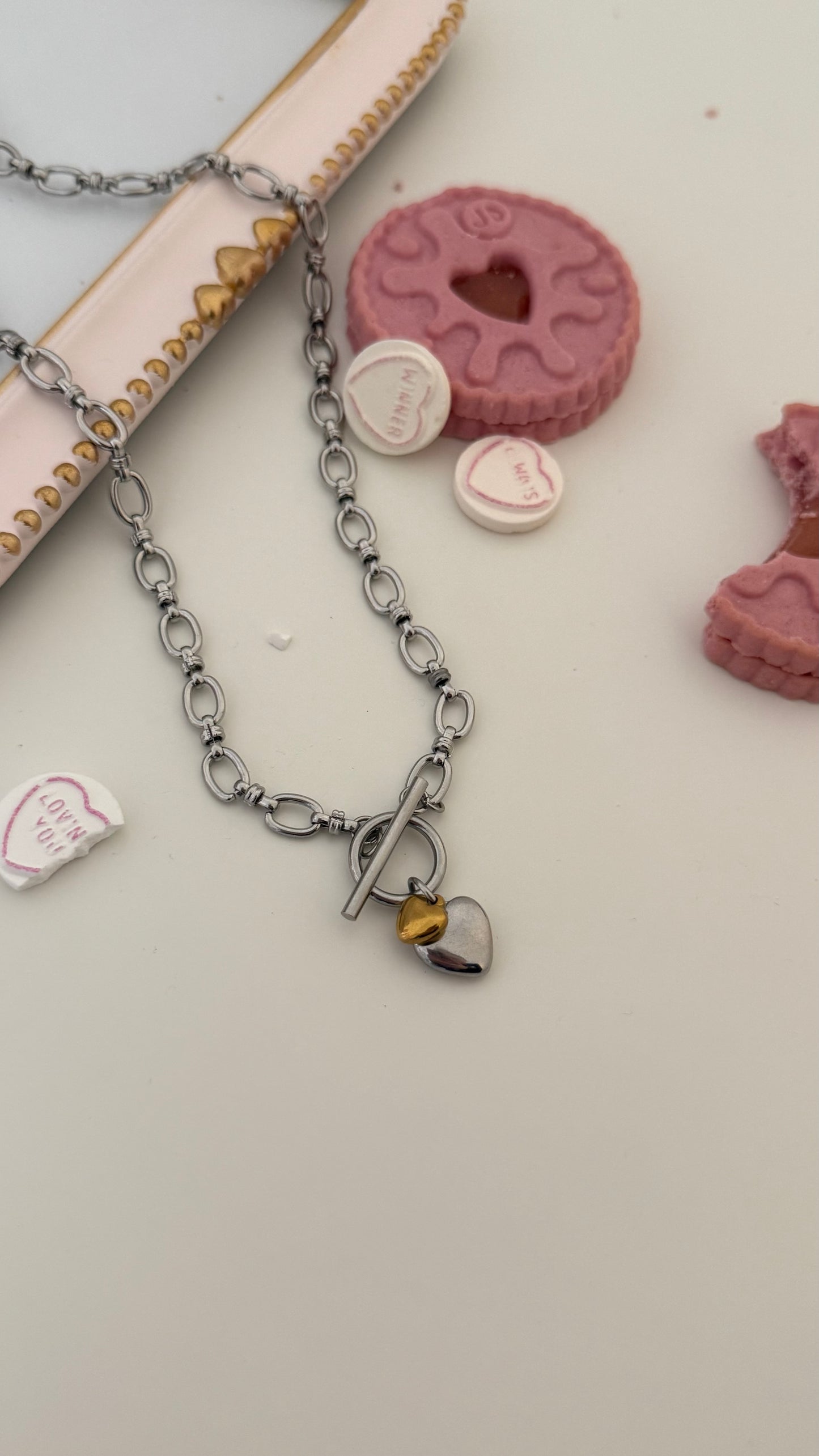 ‘Mixed Signals’ Charm Necklace