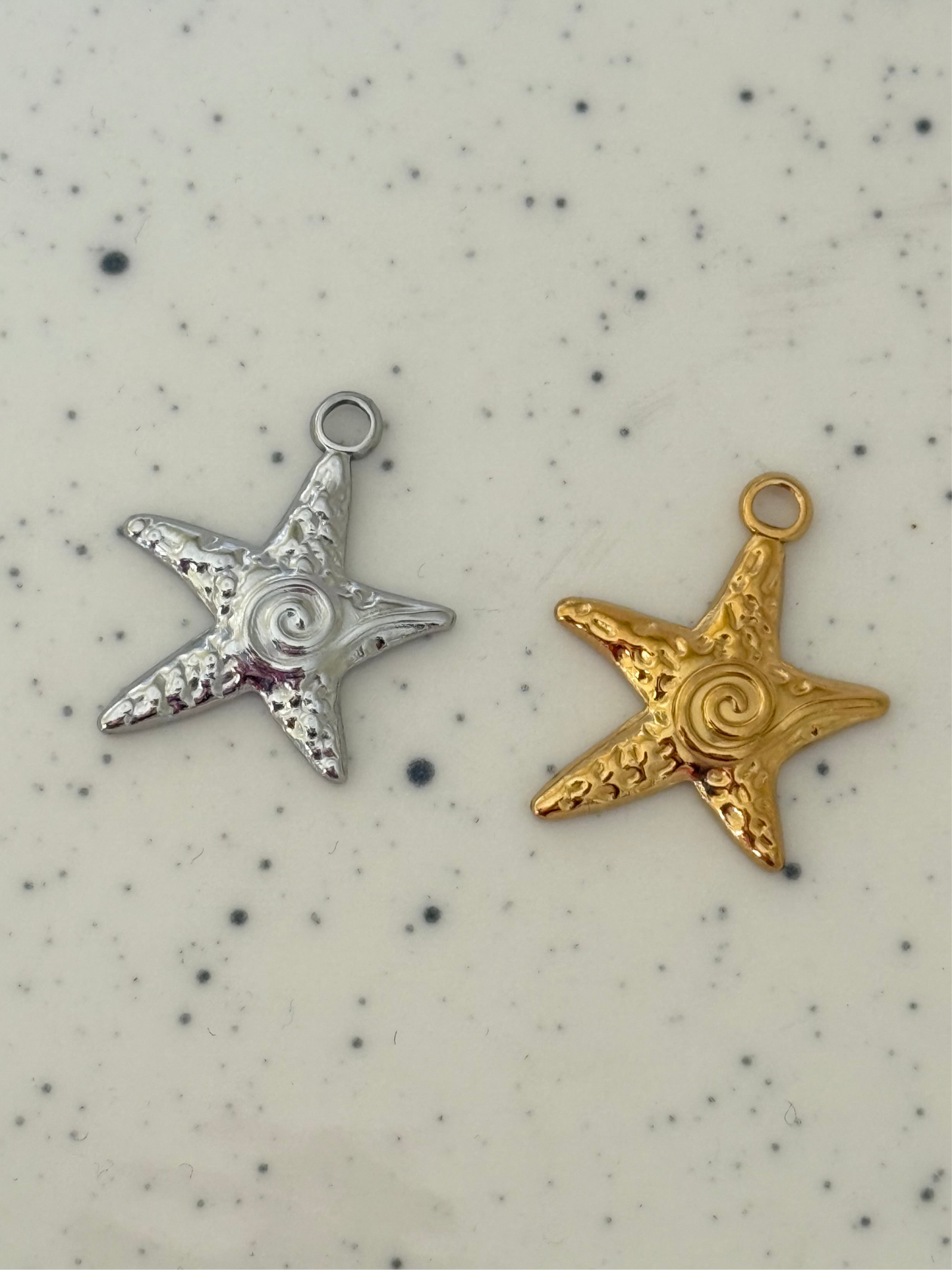 Spotty Starfish Charm