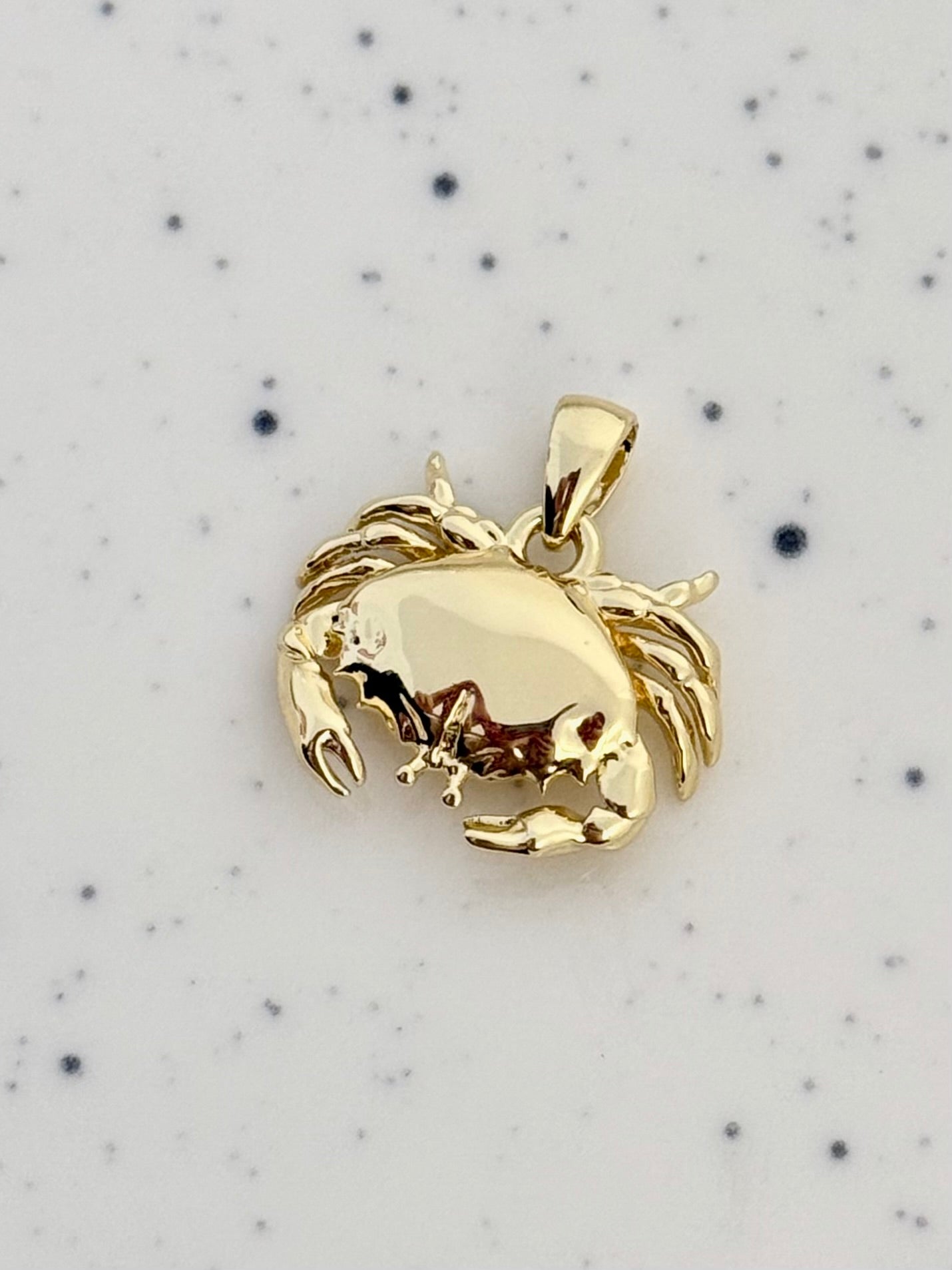 Crab Charm Gold