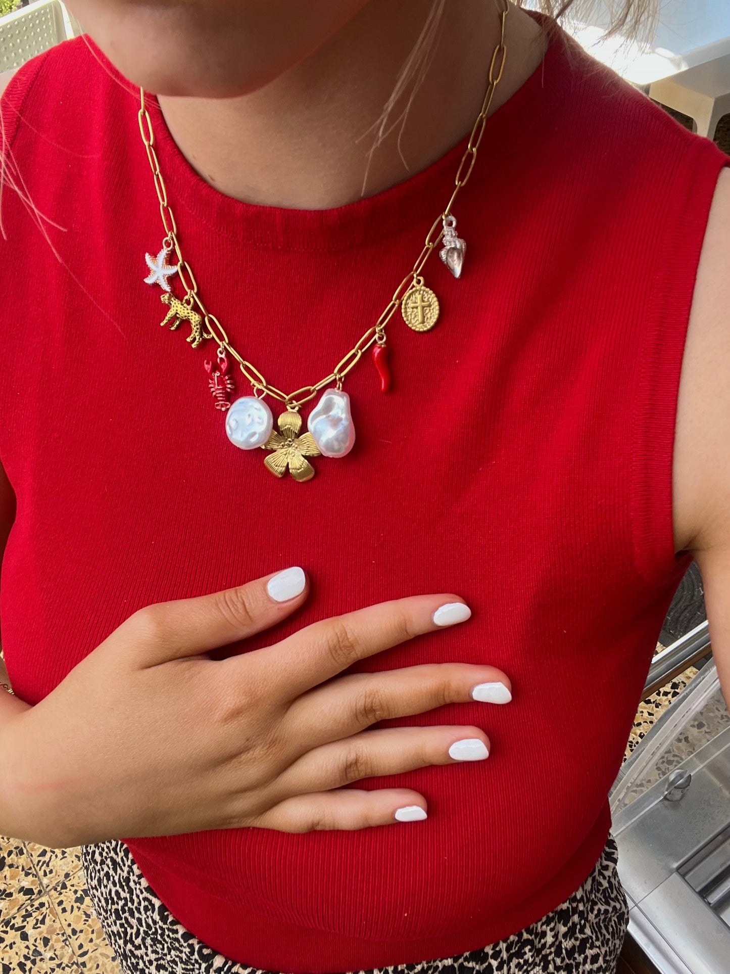 Ariel’s Treasures Charm Necklace