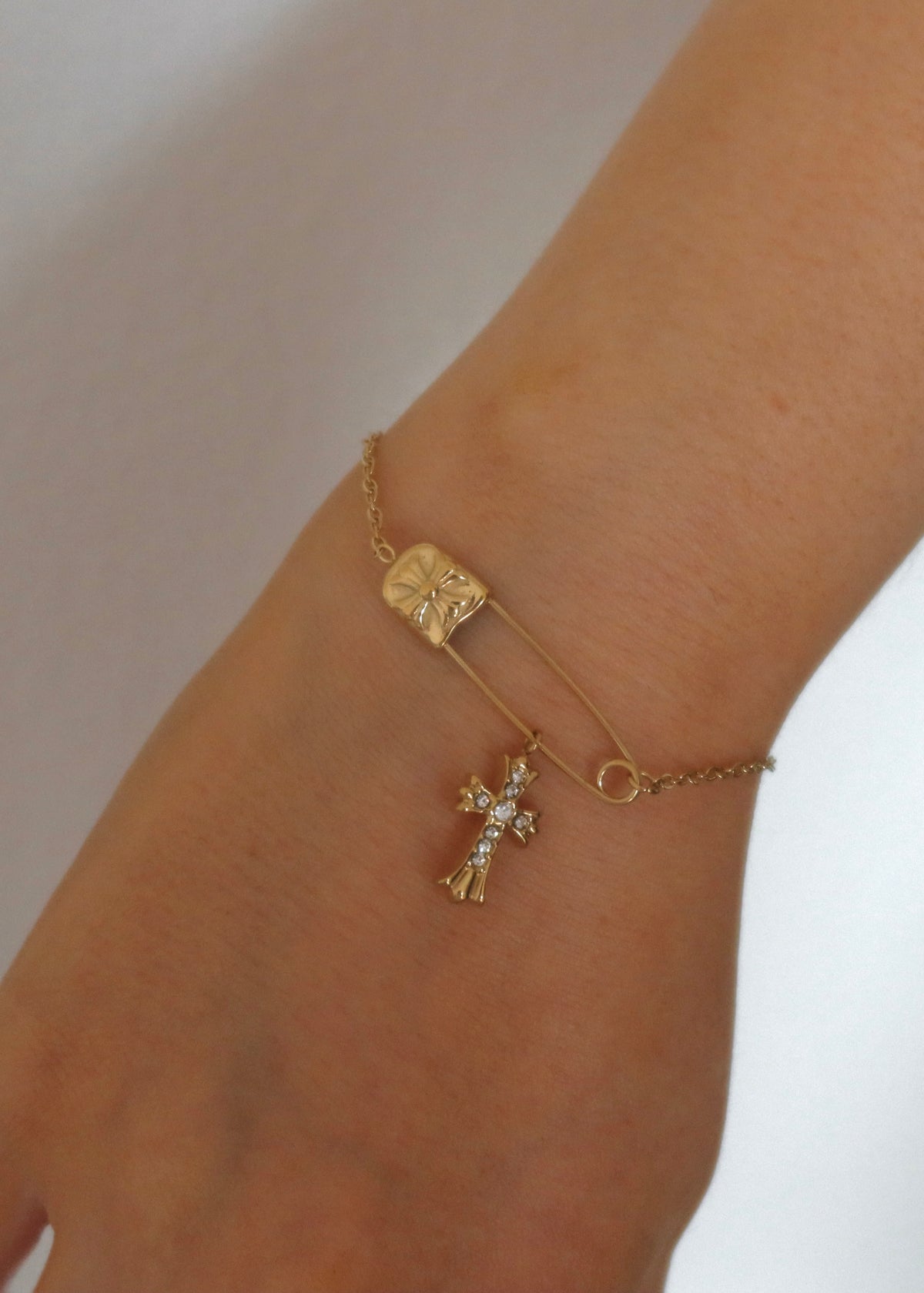 The Safety Pin Bracelet