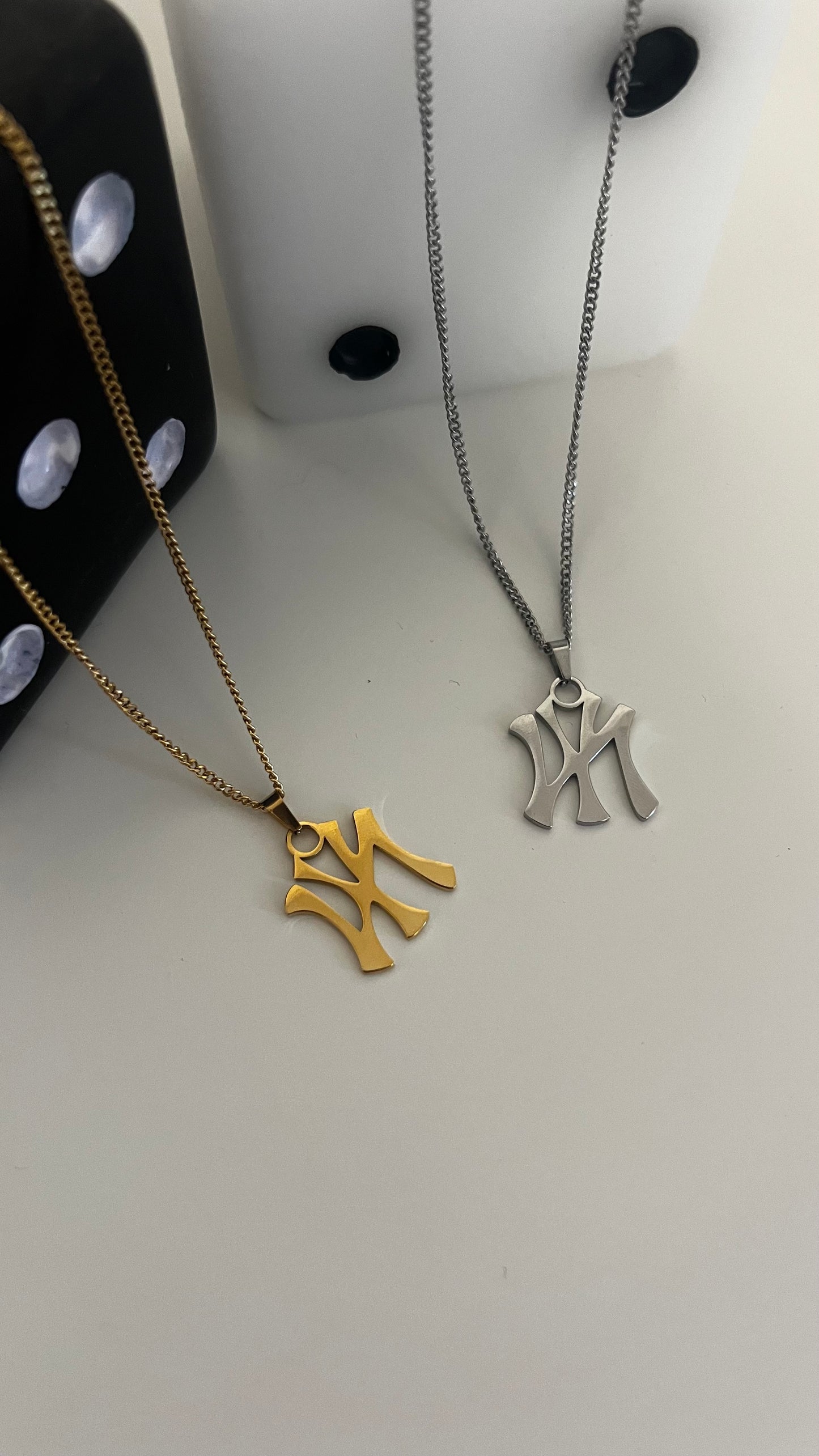 New York Yankee Pendant Necklace