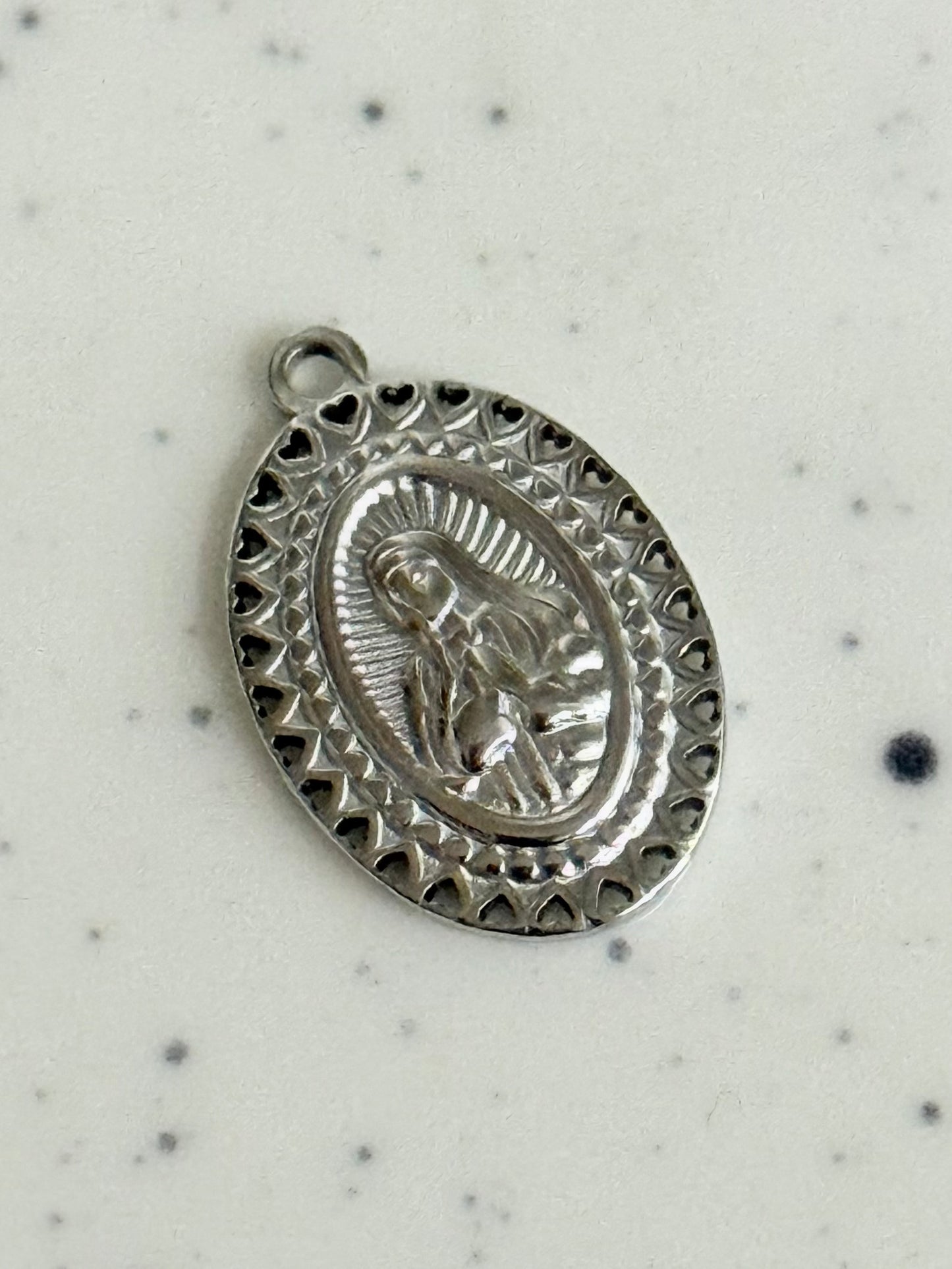 Religious Oval Charm