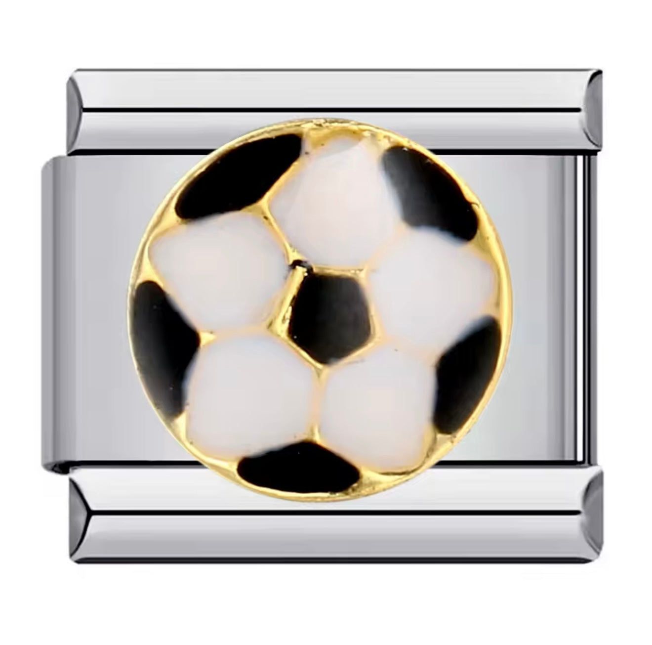 Football, Silver Italian Charm