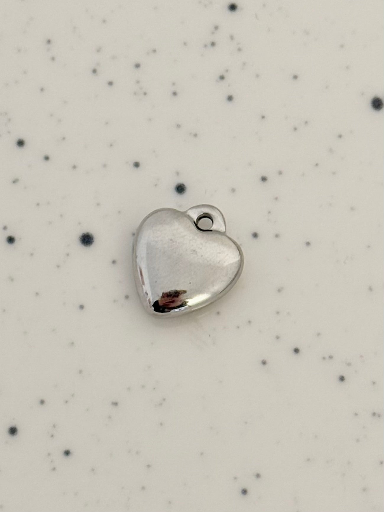 Silver Heart Charm