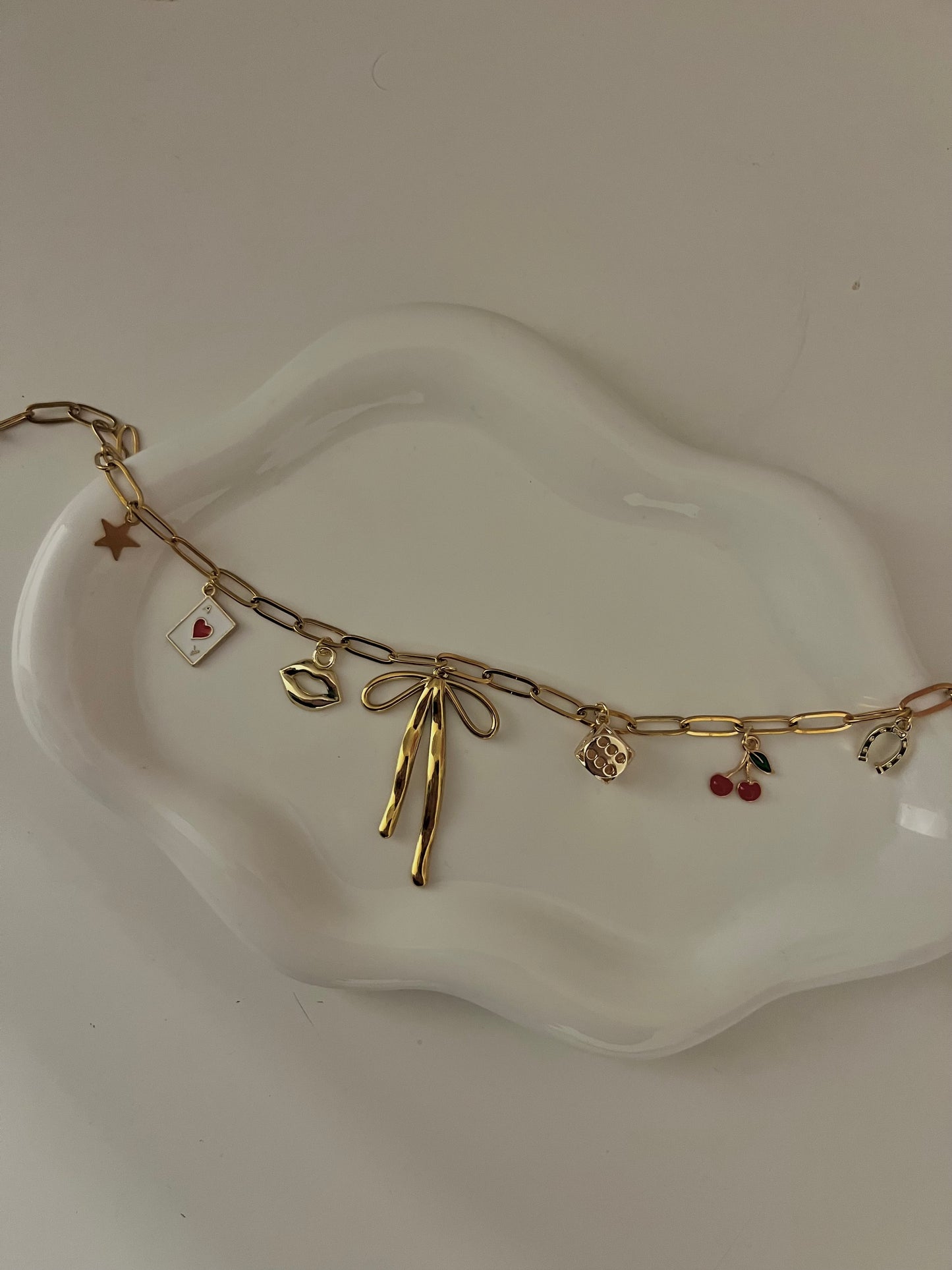 The Girl’s Hit Vegas Charm Necklace