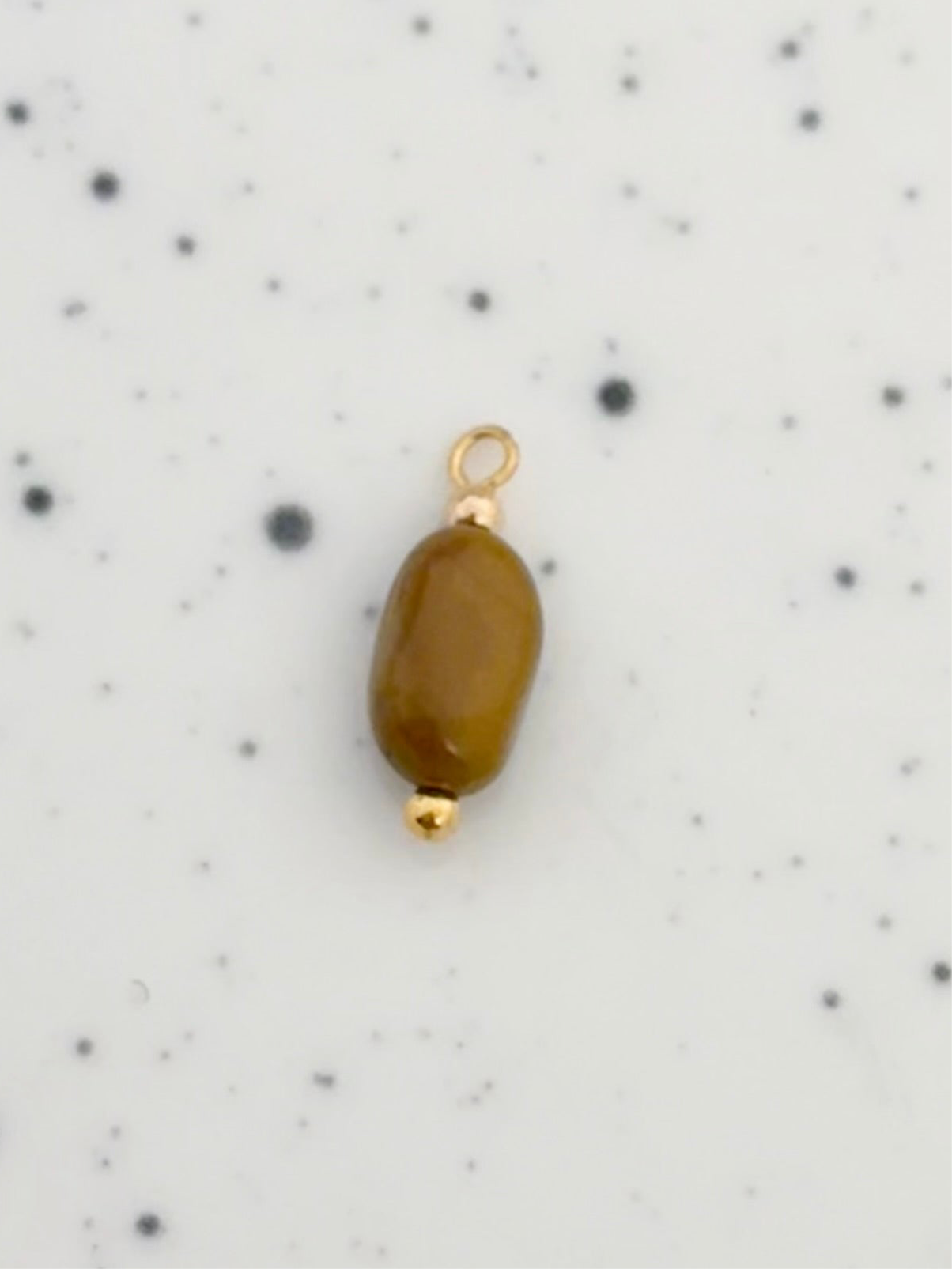 Tiger’s Eye Stone Charm