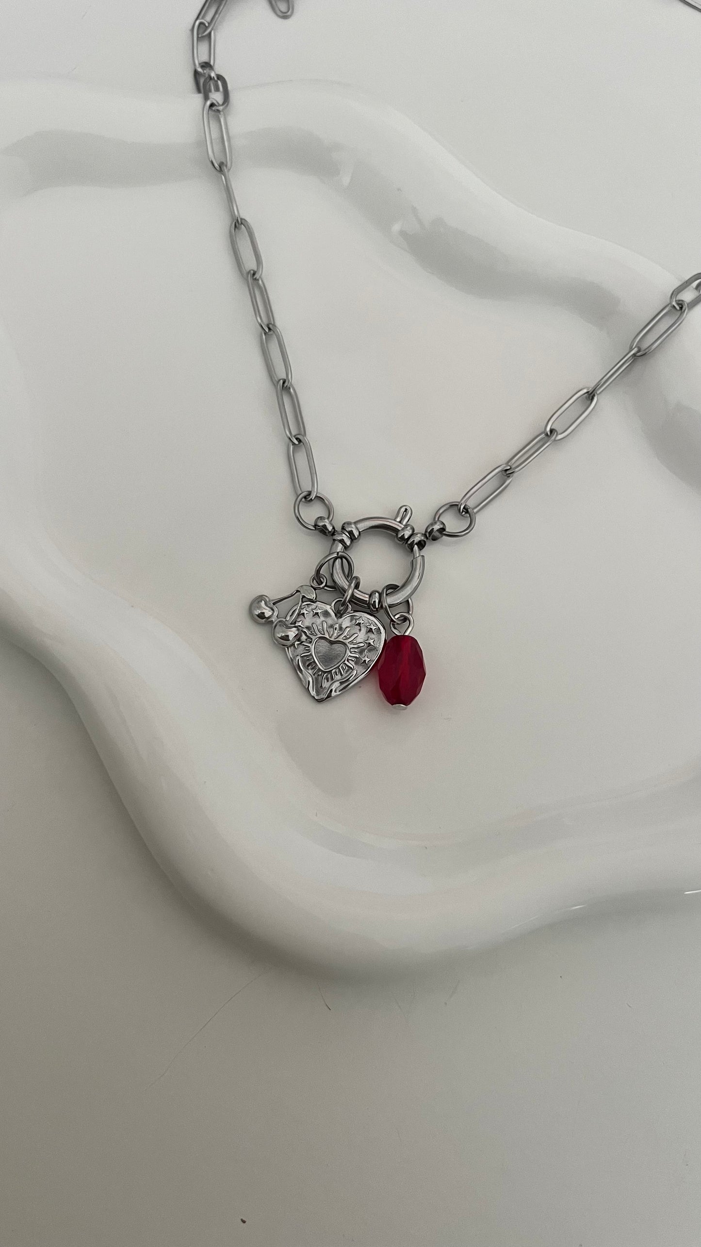 Sour Sailor’s Clasp Charm Necklace