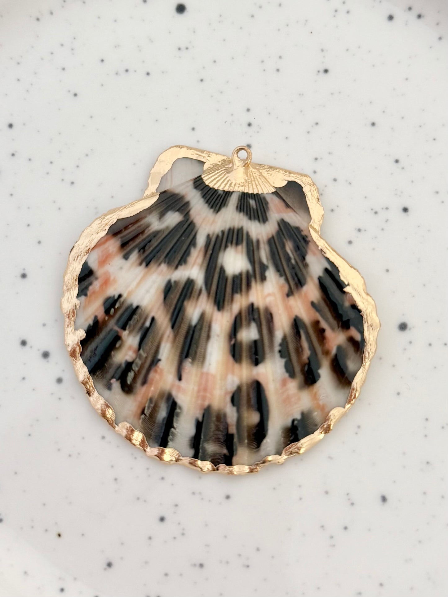 Leopard Shell Charm