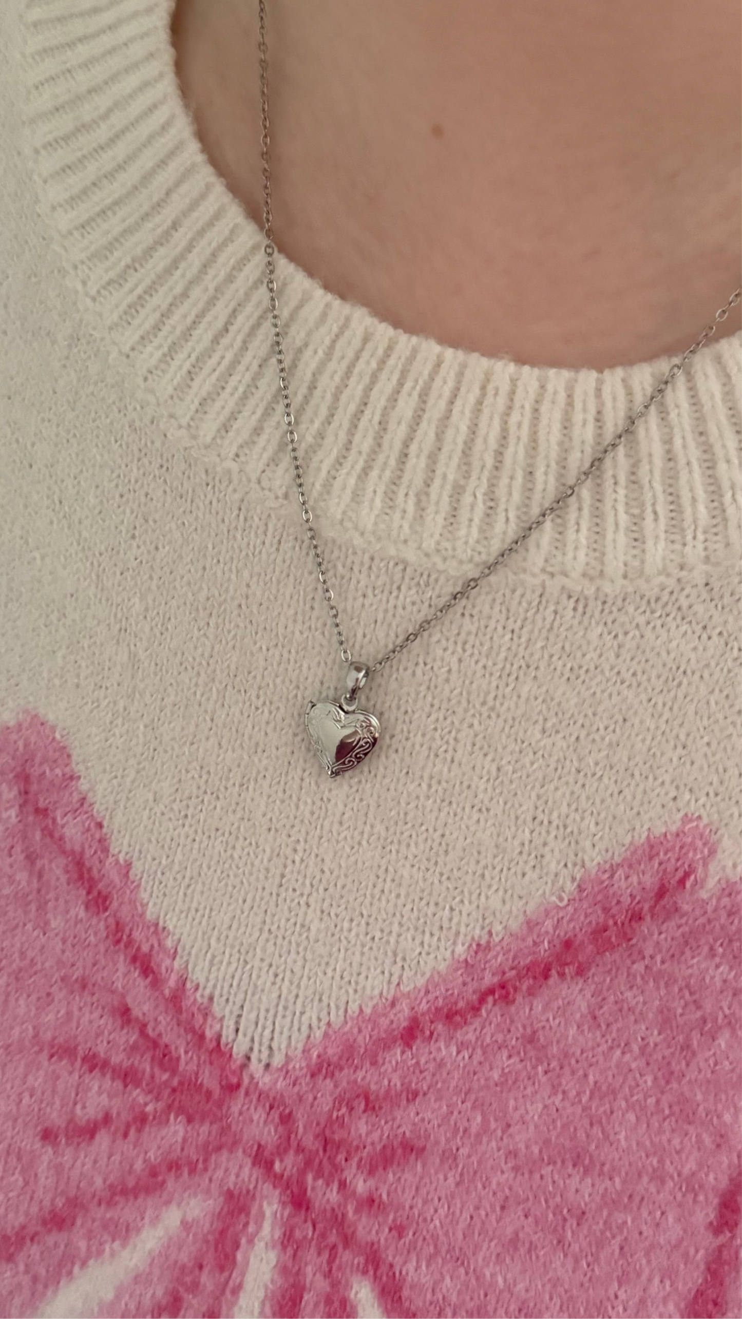 ‘Locked In’ Pendant Necklace