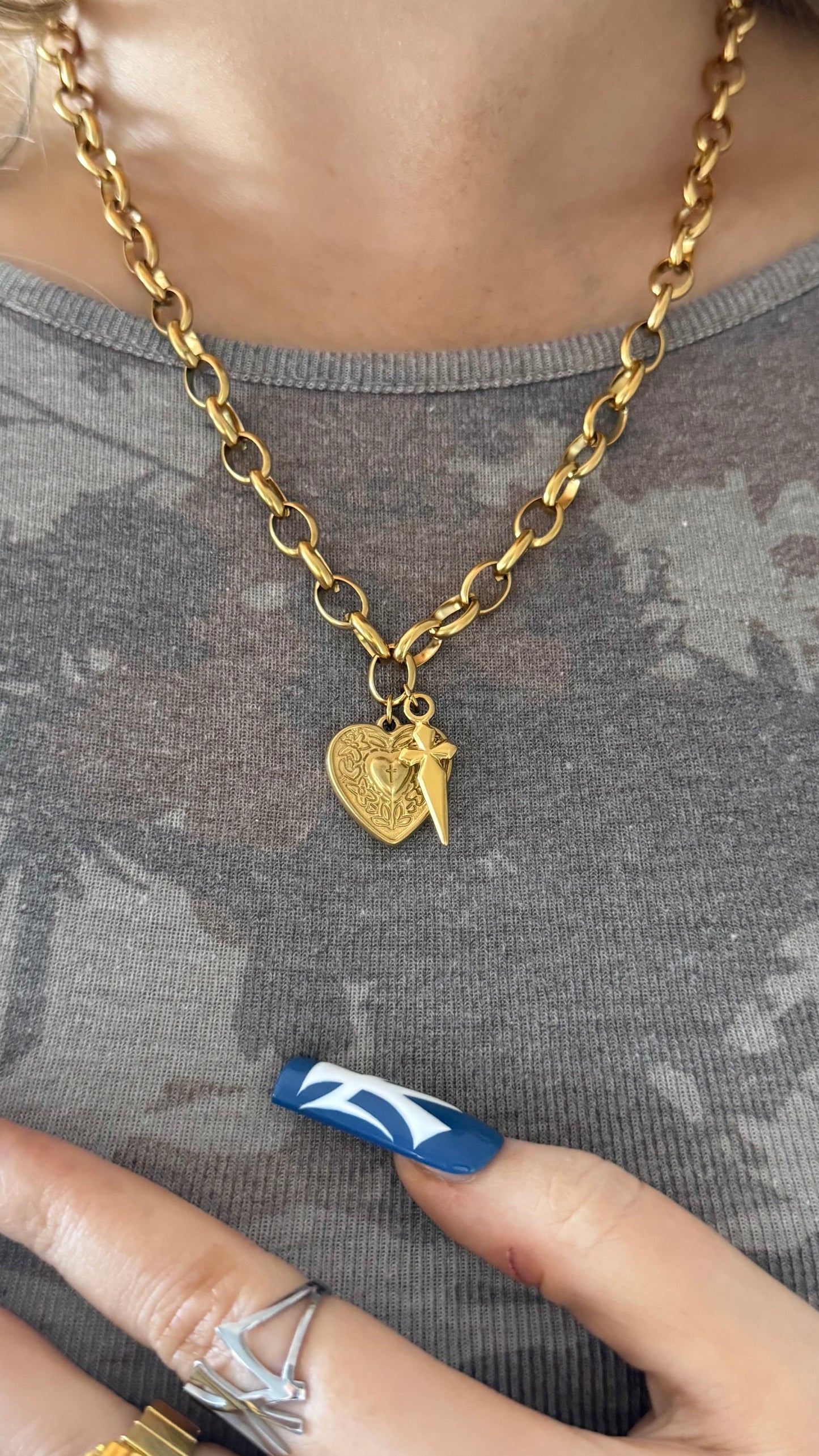 The “Lovestruck” Charm Necklace