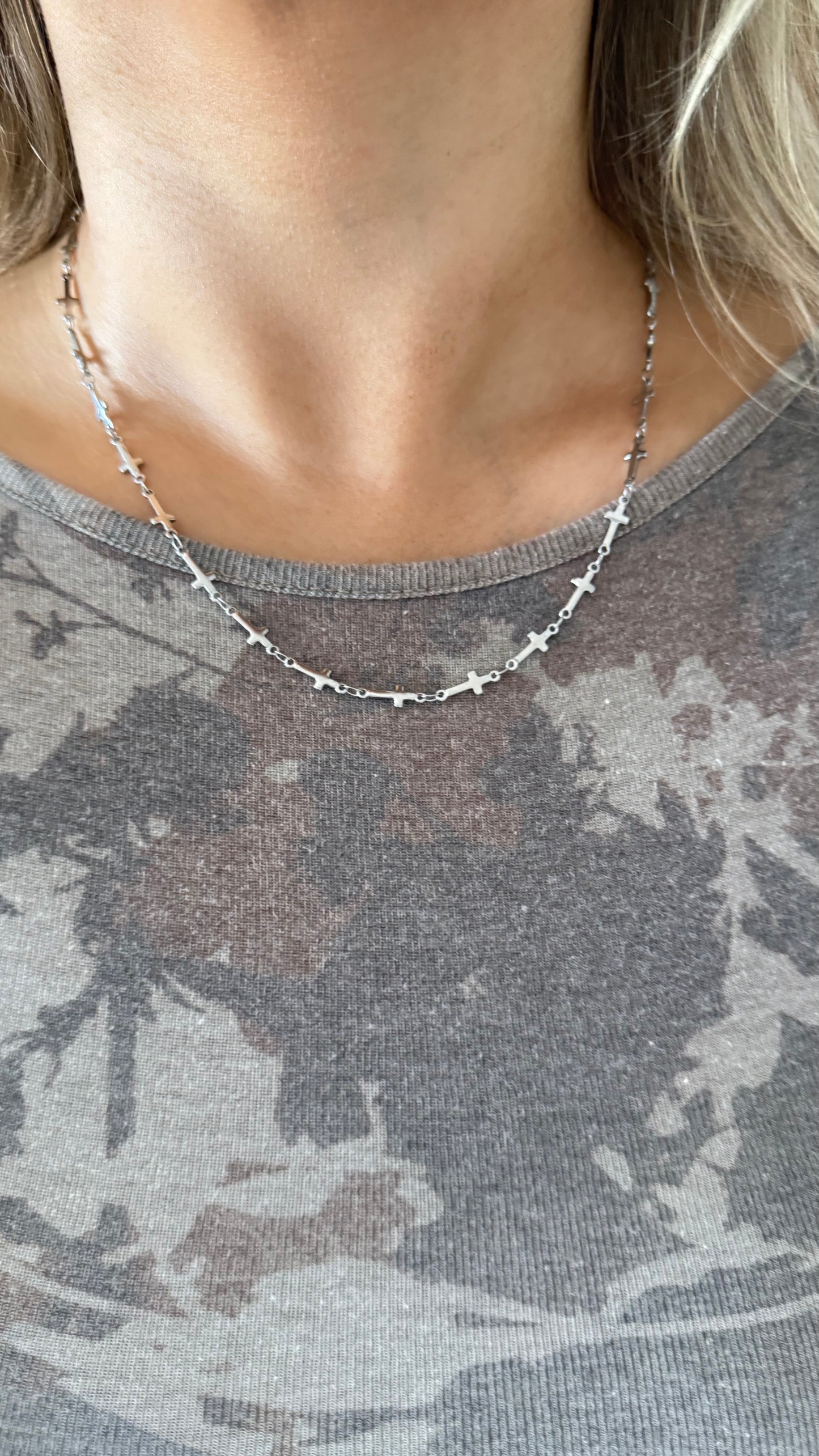 Cross Chain Necklace
