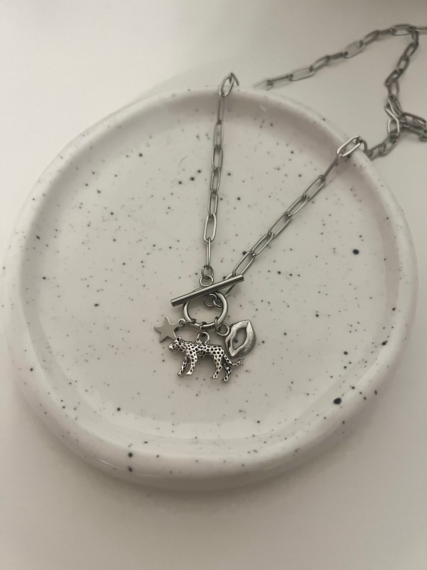 Filthy Animal Silver Charm Necklace