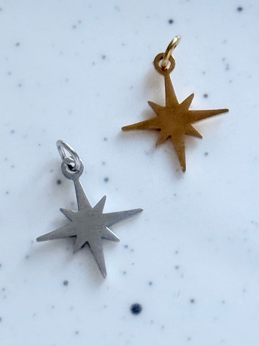 Pointed Star Charms