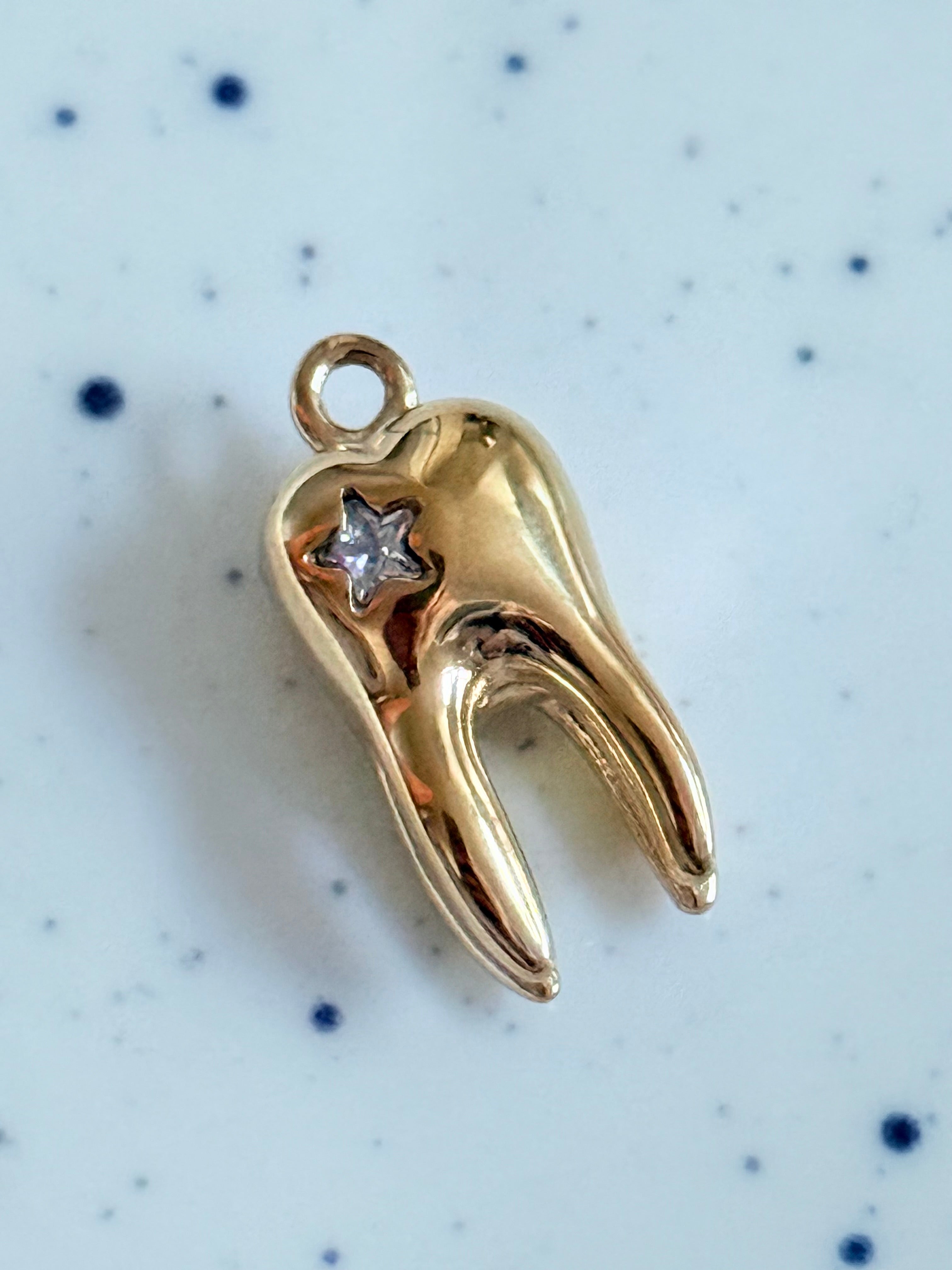 Gold Tooth Gem Charm – Juicy Charms