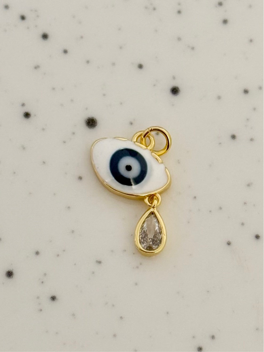 Evil Eye Gold Charm