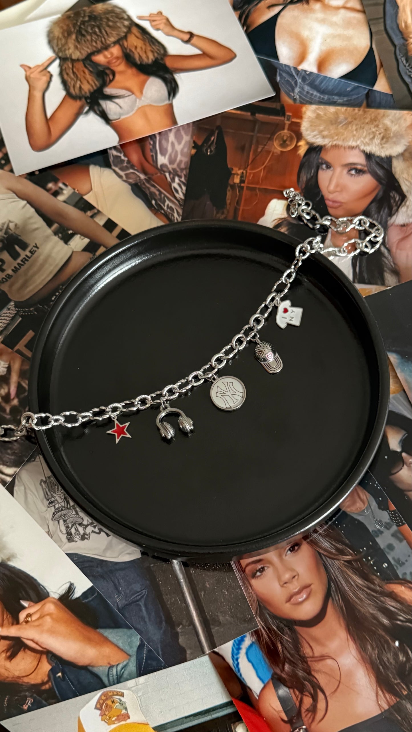 The “Is This Streetwear Enough?” Silver Charm Necklace