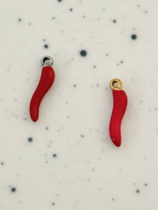 Red Chilli Pepper Charms