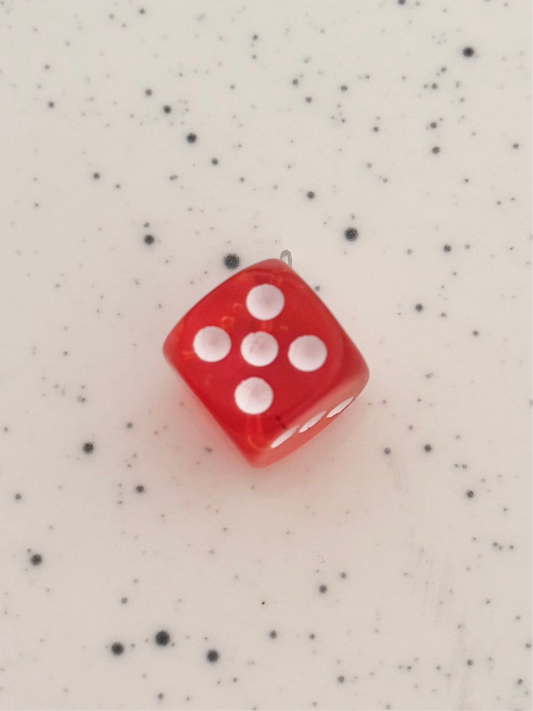 Red Dice Charm