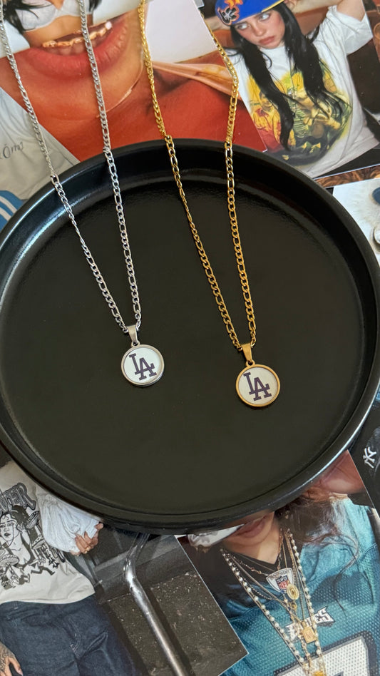 LA Pendant Necklace