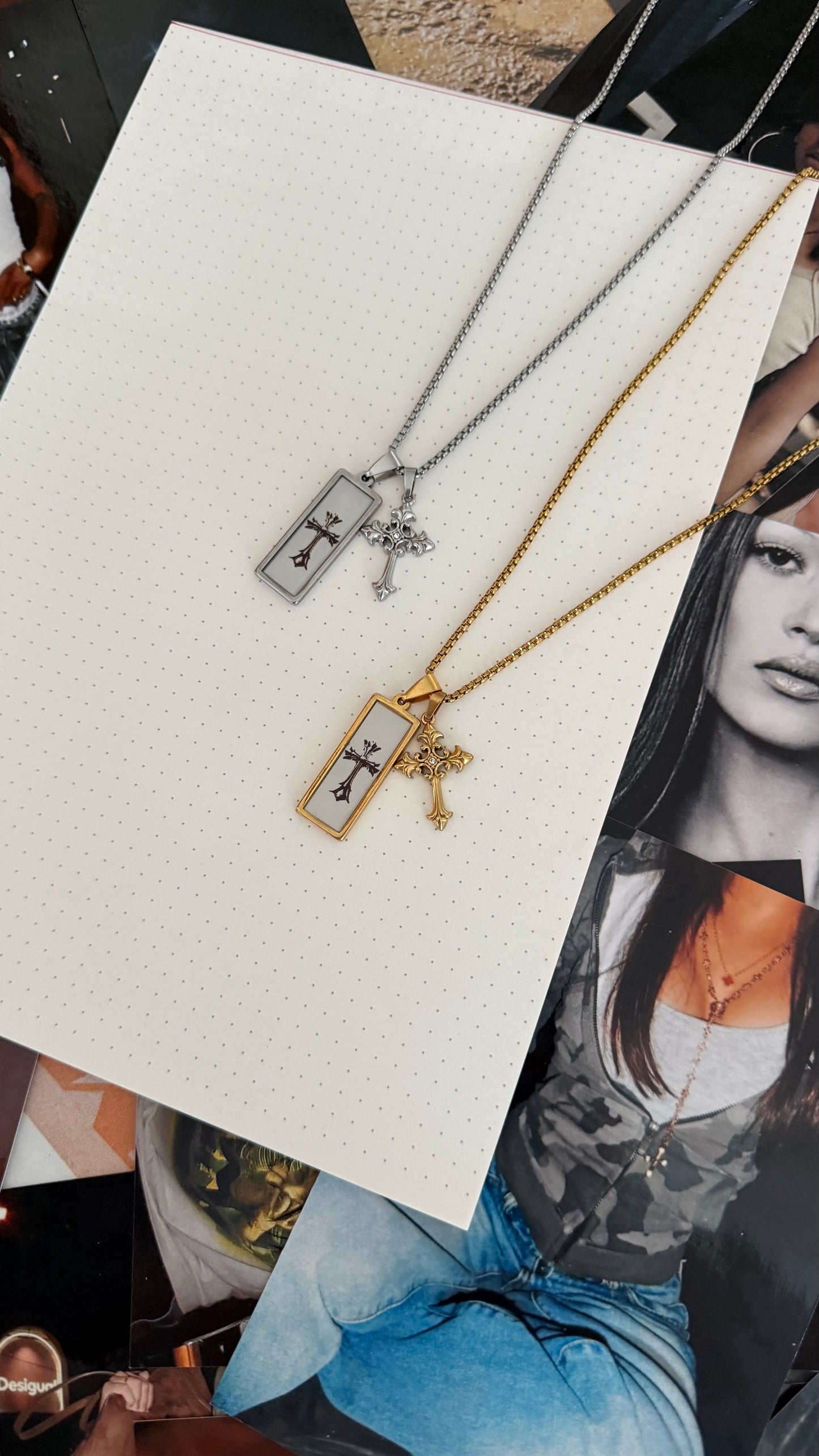 The “SWAG Girl” Cross Charm Necklace