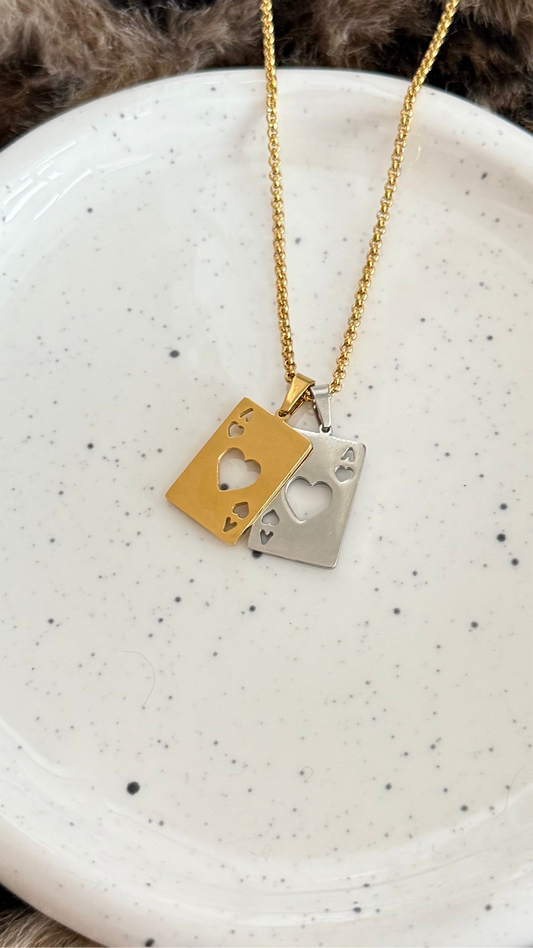 Such A Player Stainless Steel Necklace