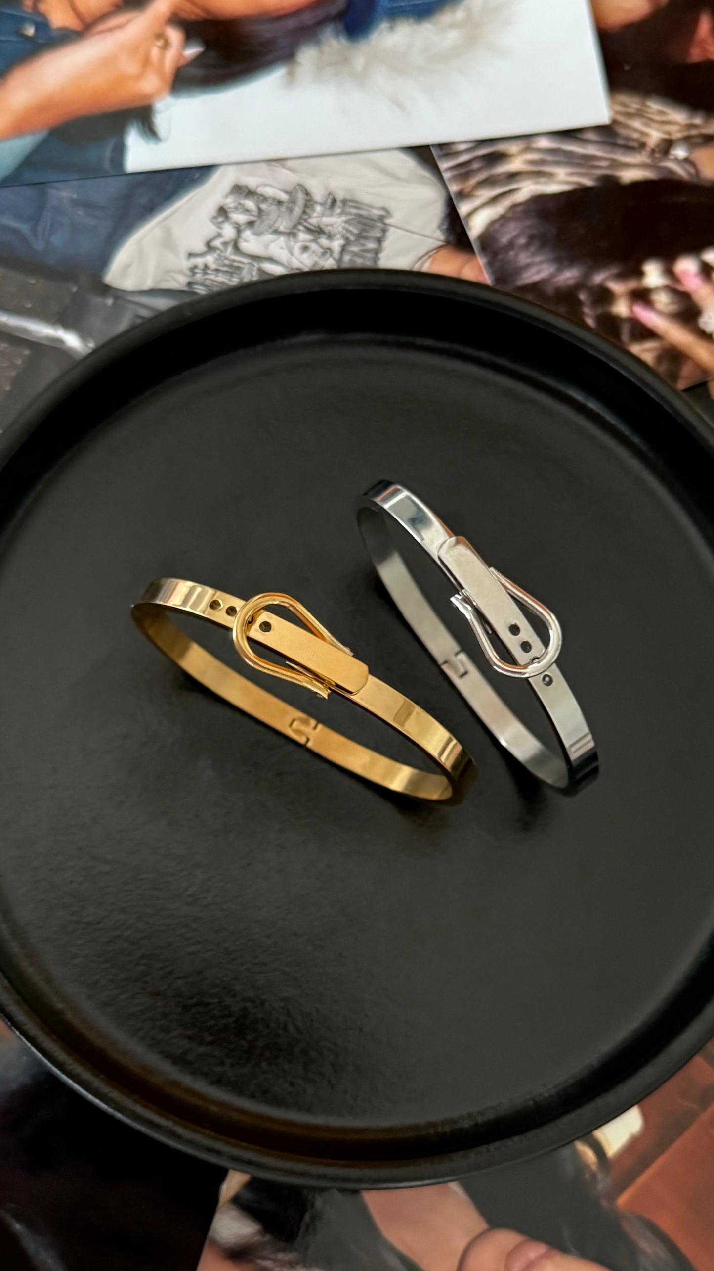 The “Buckle Up” Bangle