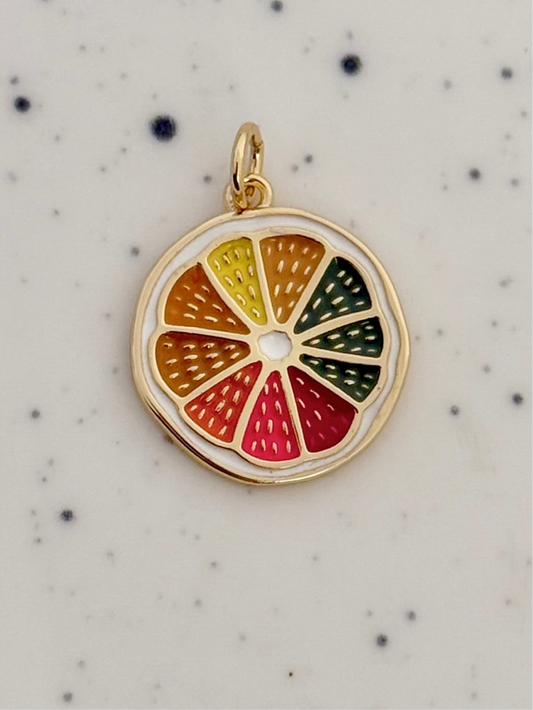 Citrus Fruit Charm