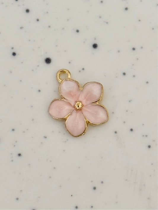 Pink Gold Flower