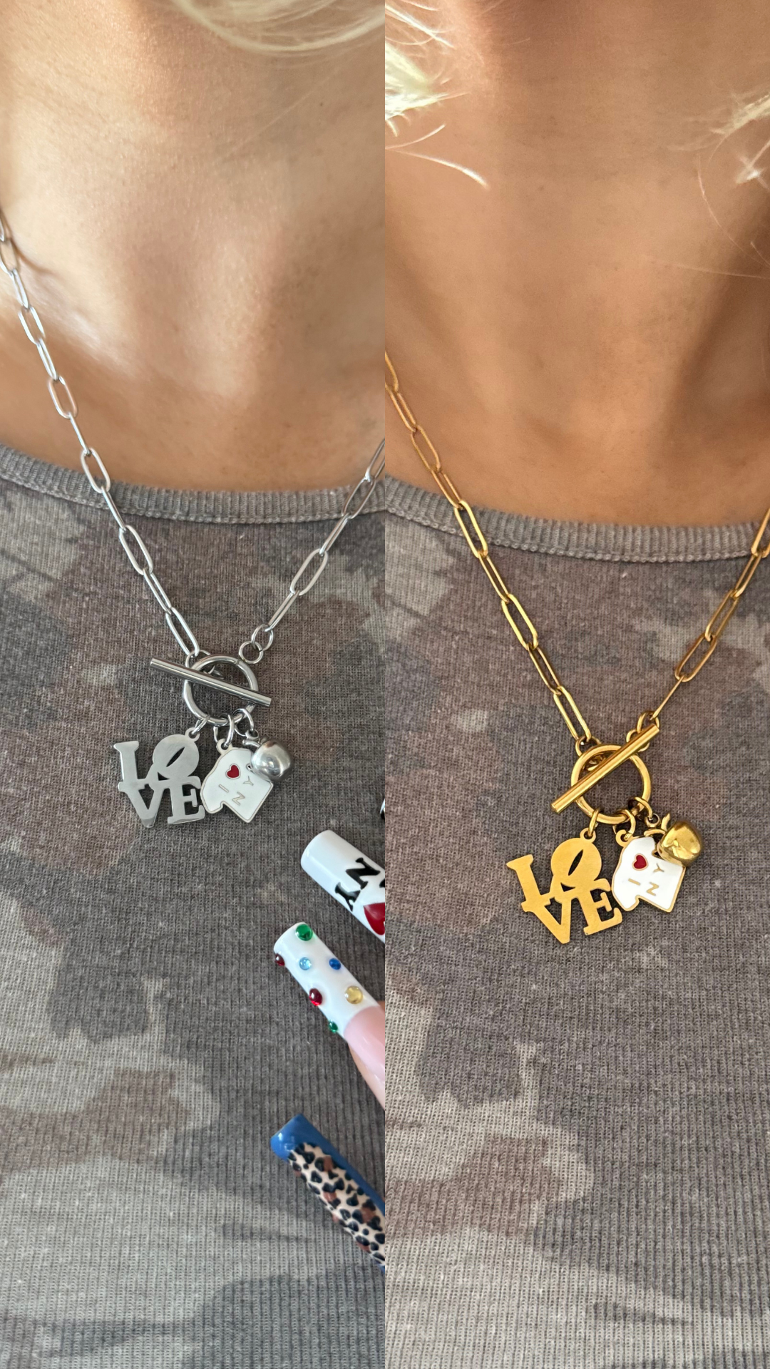 The “I ❤️ NY” Charm Necklace